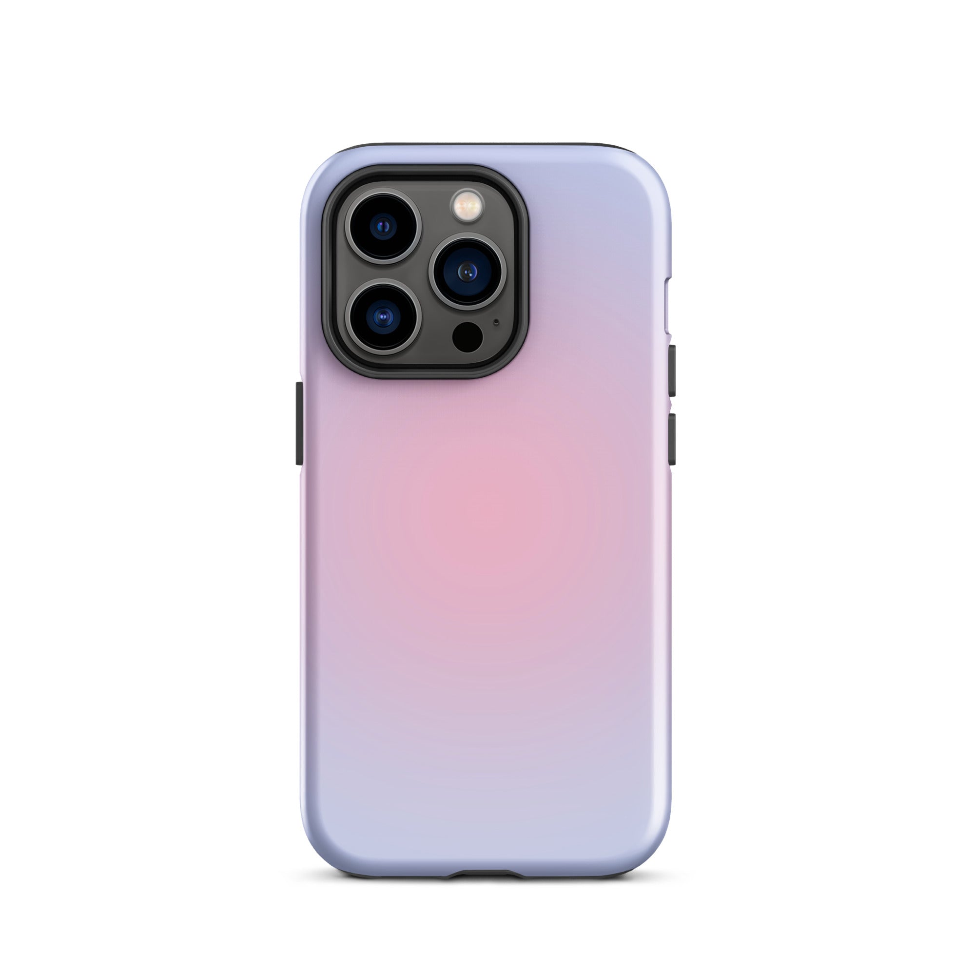 Pink and Blue Aura iPhone Case