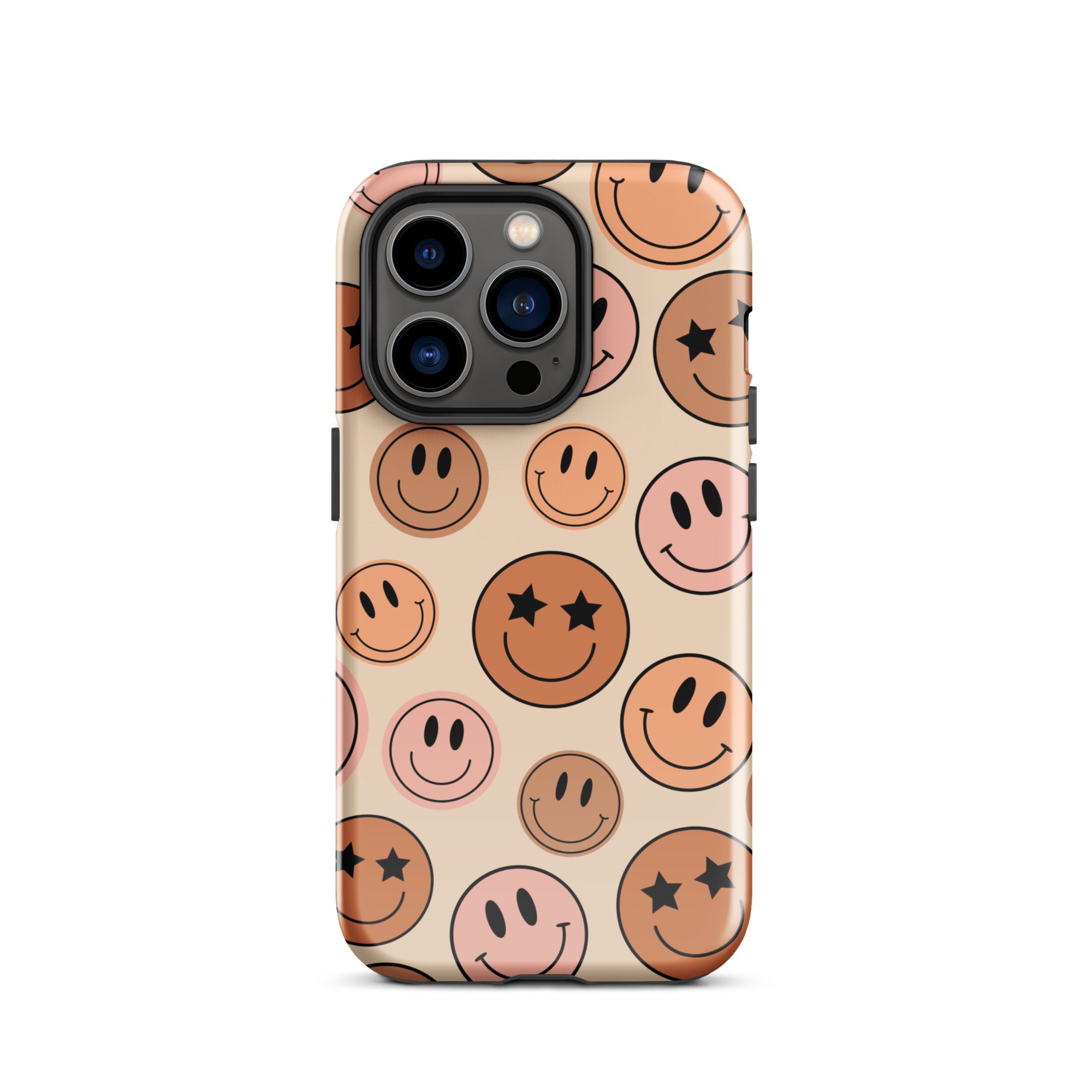 Boho Smiley Faces iPhone Case