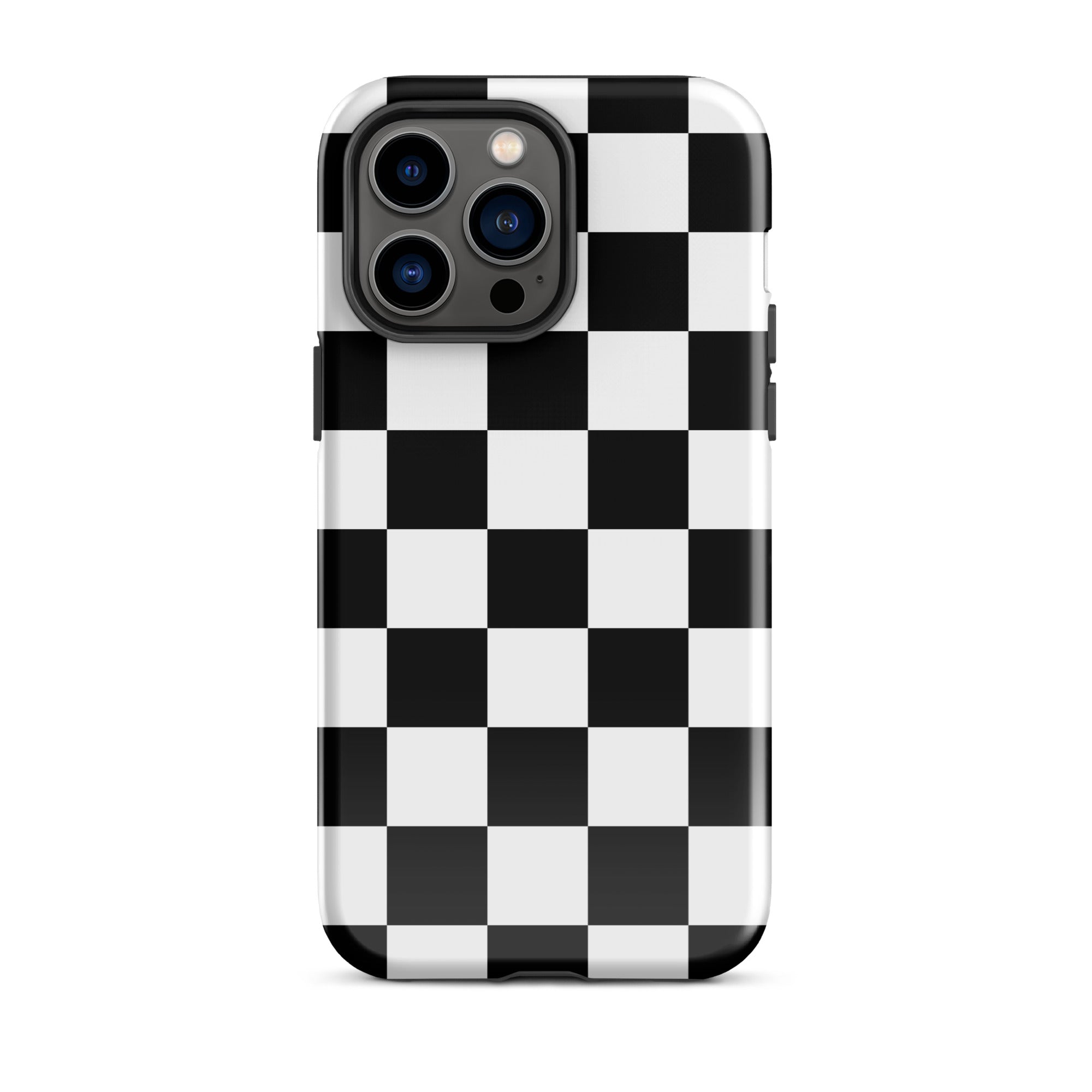 Checkered iPhone Case iPhone 14 Pro Max Glossy