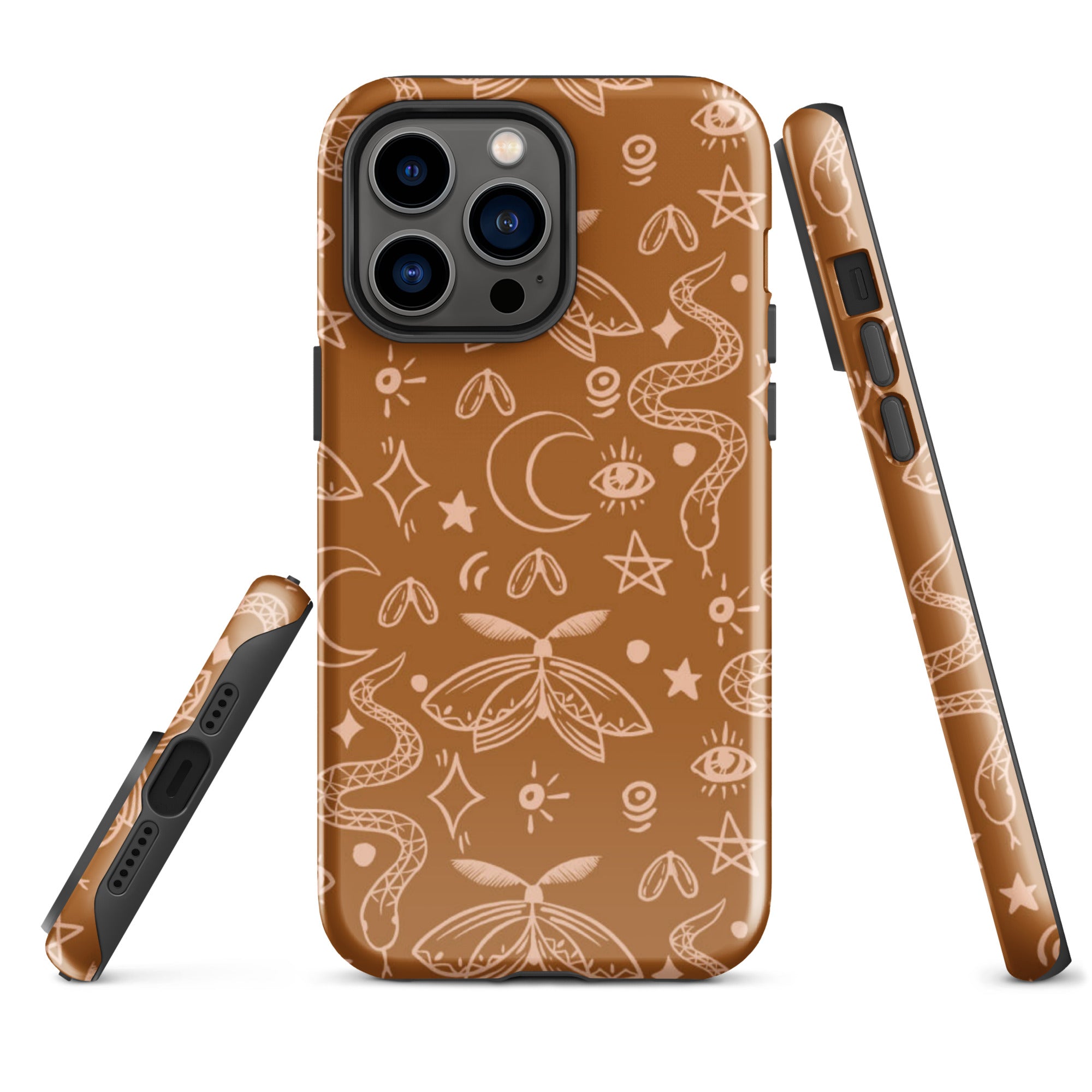 Golden Serpent iPhone Case