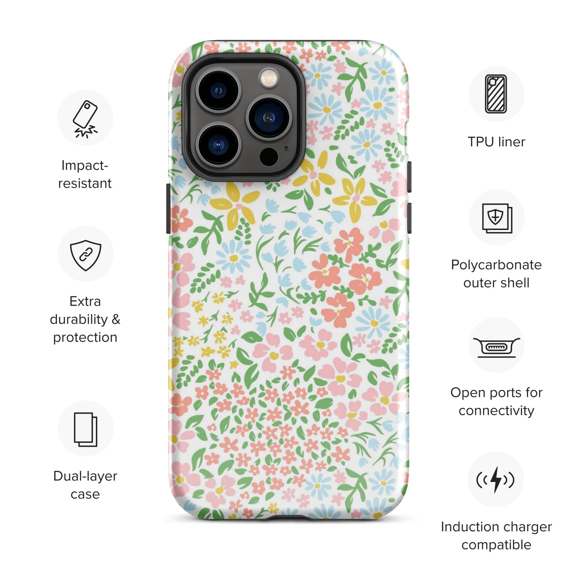 Flower Garden iPhone Case
