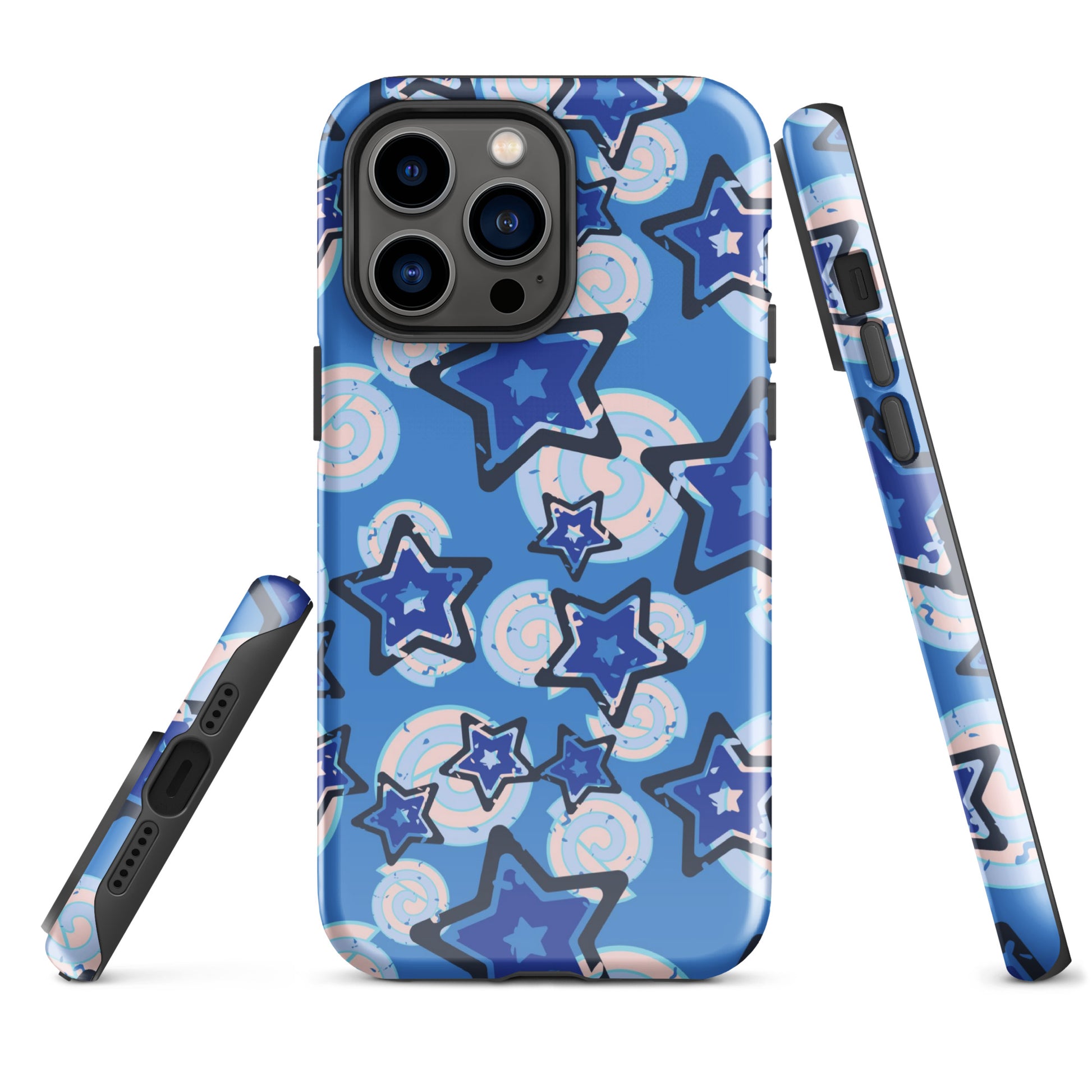Y2K Blue Star iPhone Case Stella Cases Y2K Blue Star iPhone Case Stella Cases