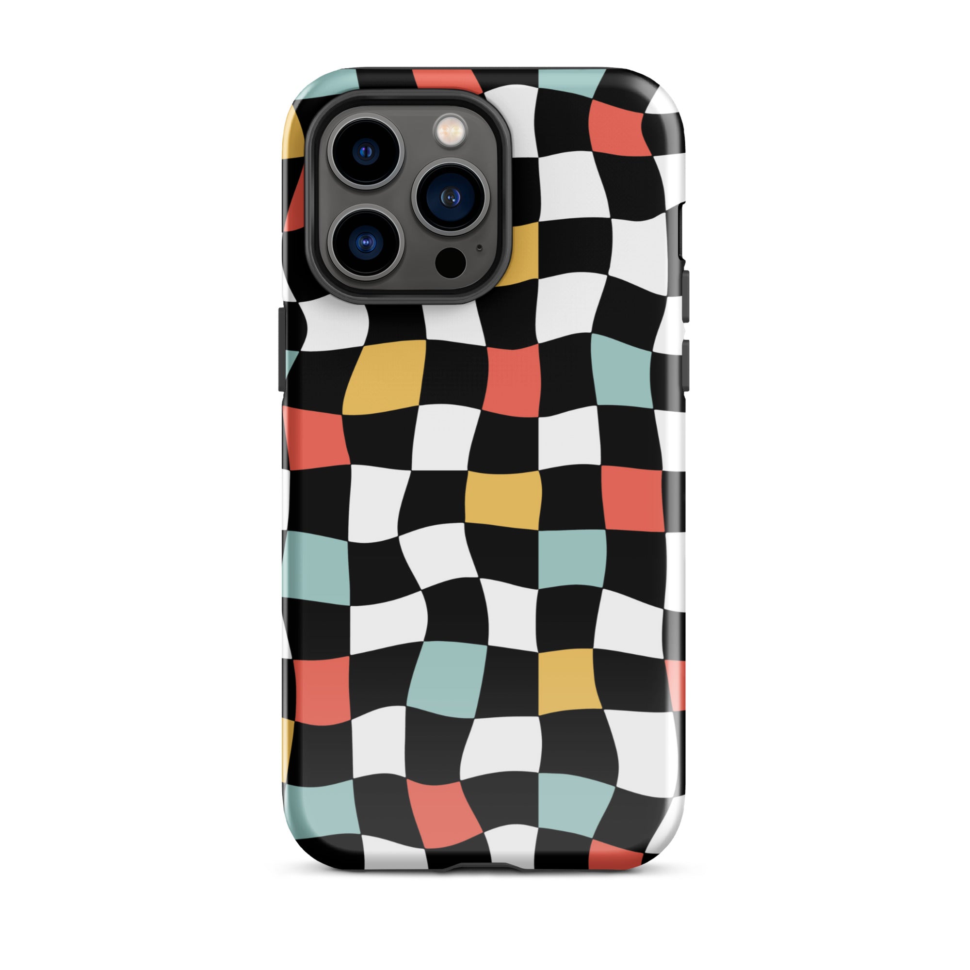 Retro Check iPhone Case
