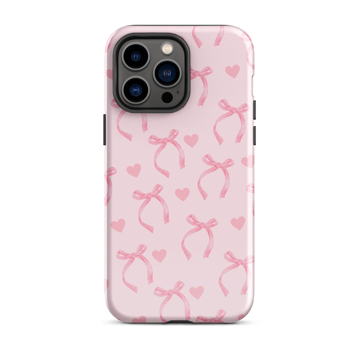Bows & Hearts iPhone Case