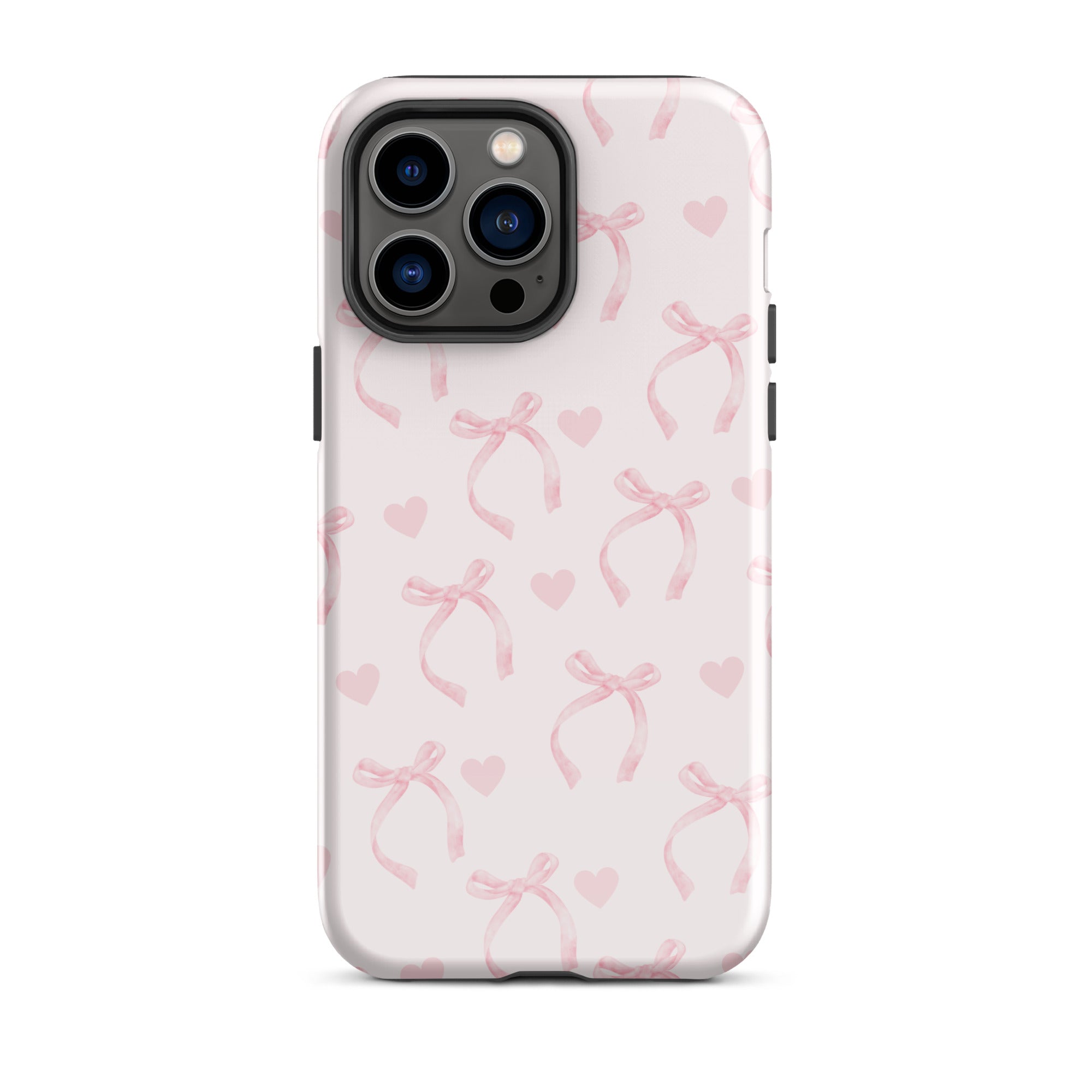Coquette Pink Bows iPhone Case