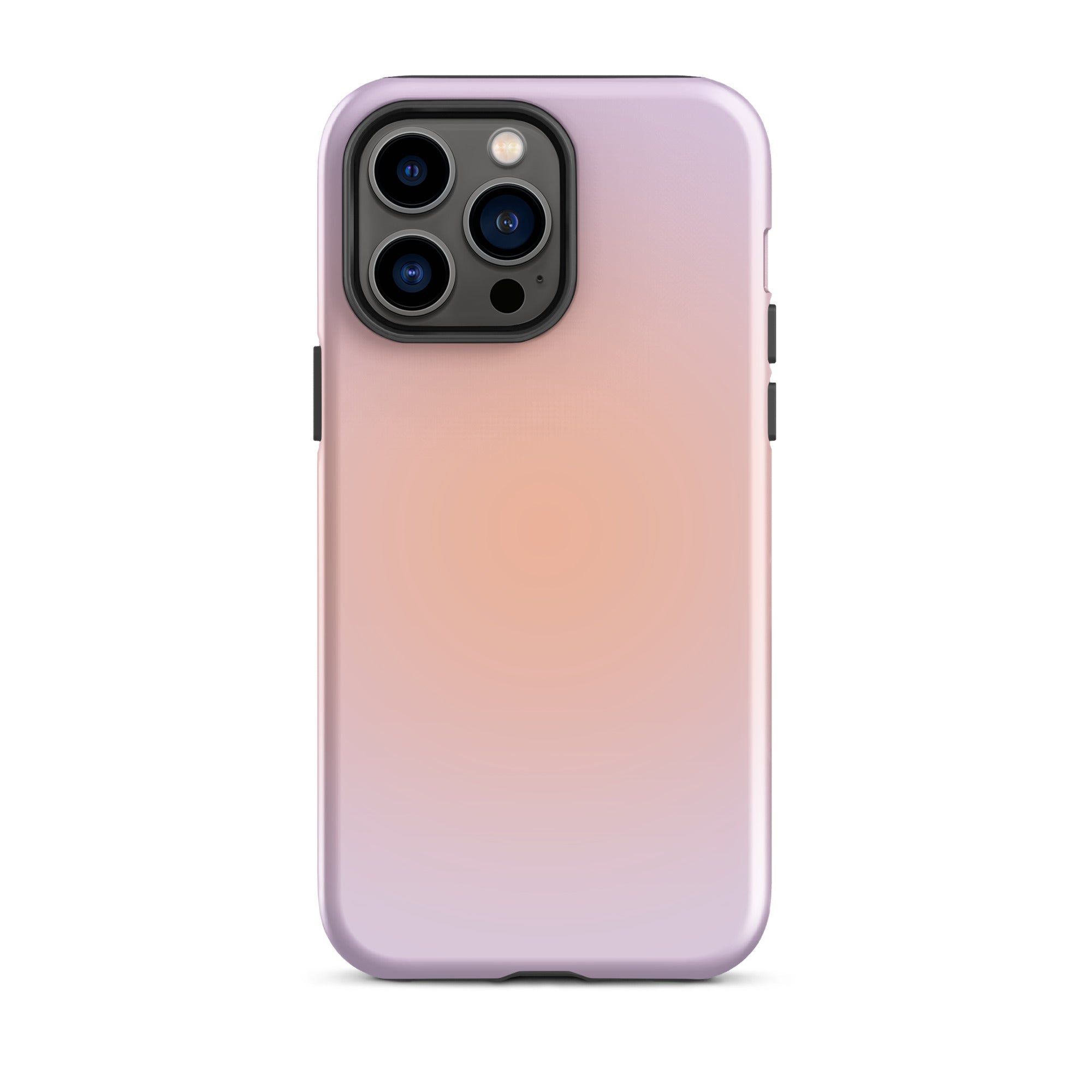 Orange & Purple Aura iPhone Case