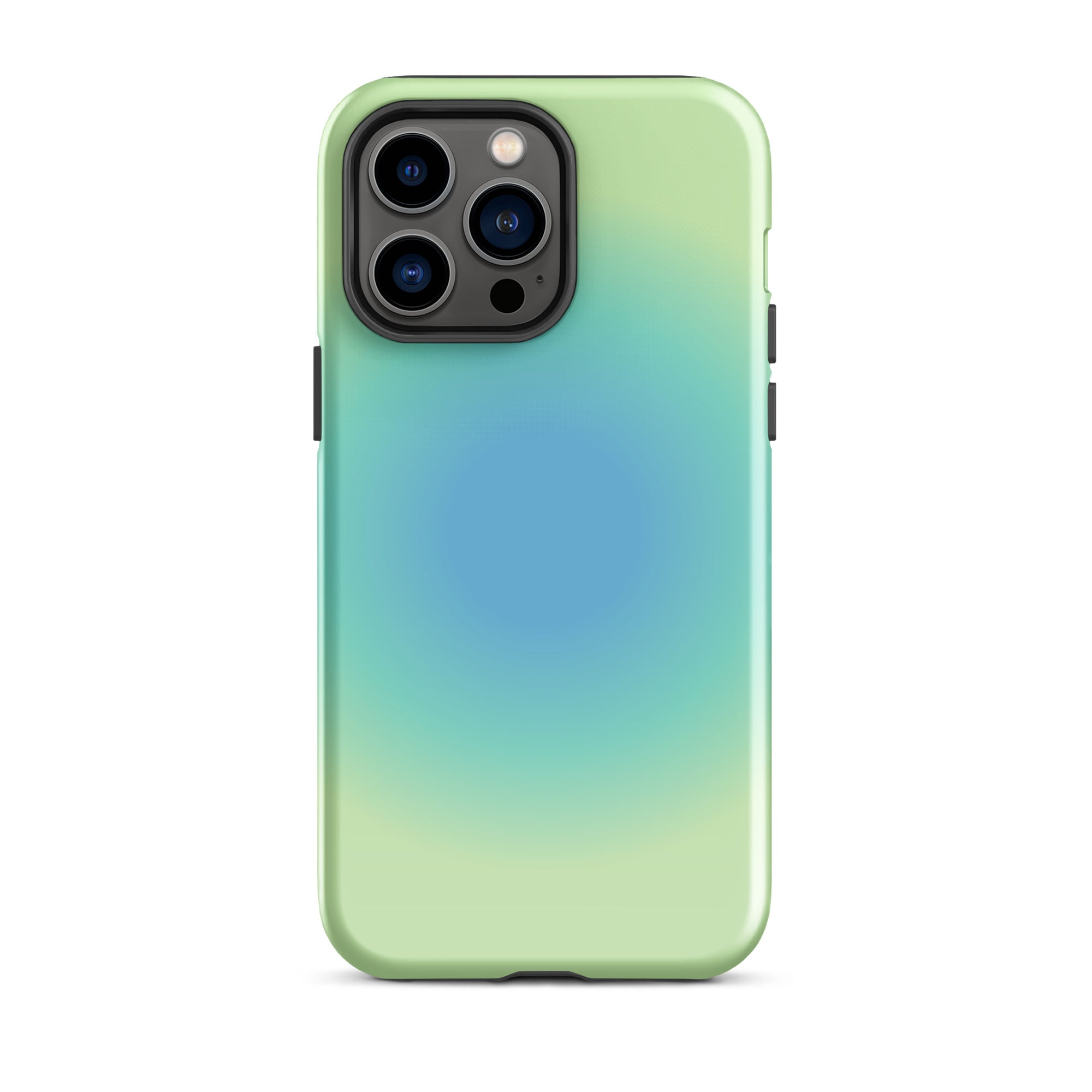 Blue & Green Aura iPhone Case