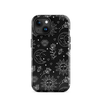 Celestial iPhone Case iPhone 15 Glossy
