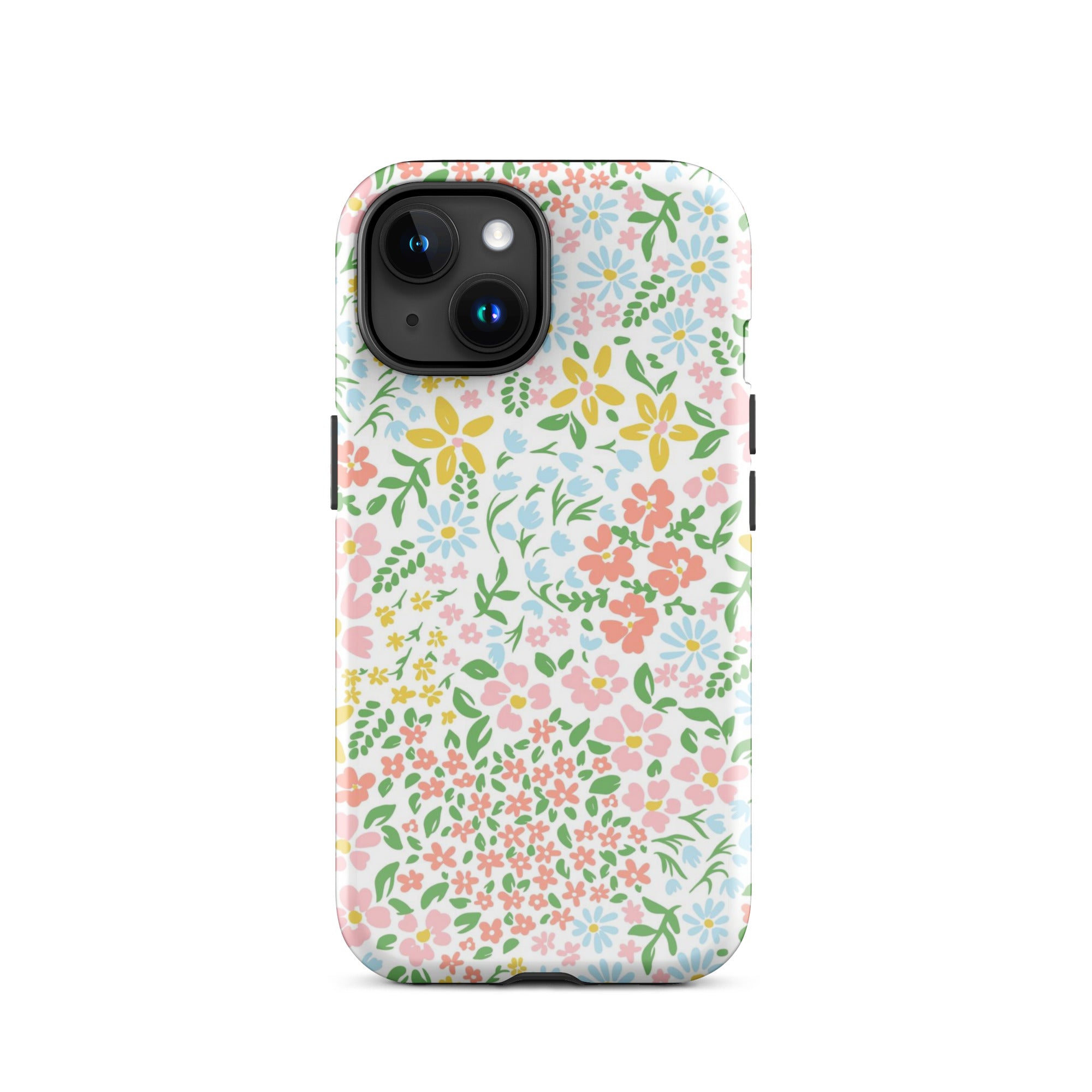 Flower Garden iPhone Case iPhone 15 Glossy