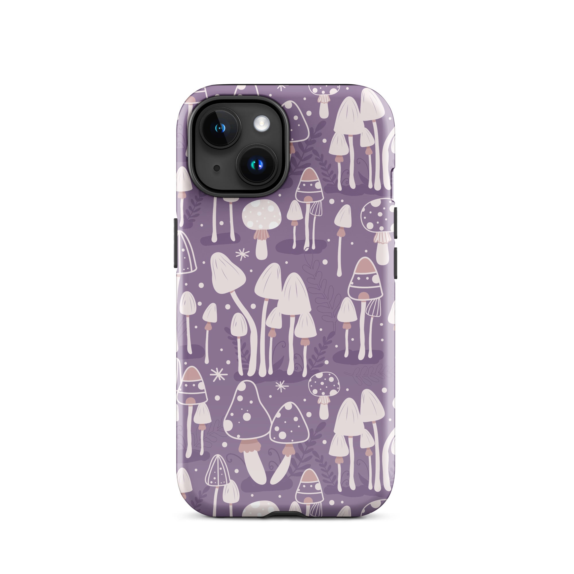 Mushroom Meadow iPhone Case iPhone 15 Glossy