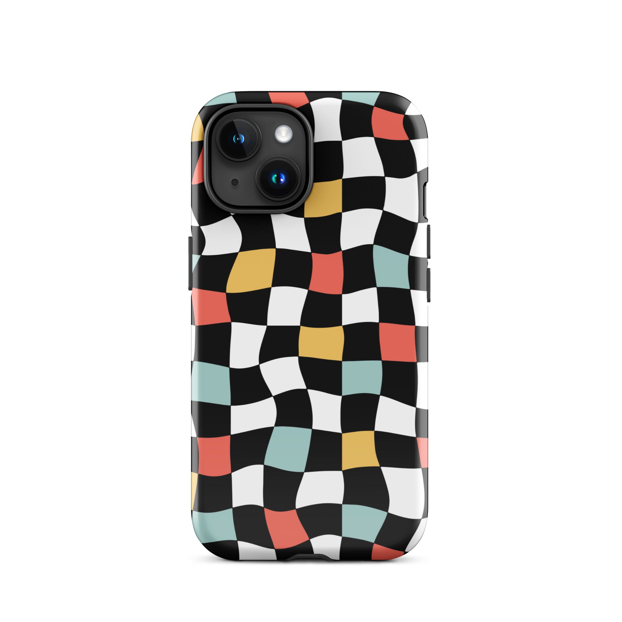 Retro Check iPhone Case