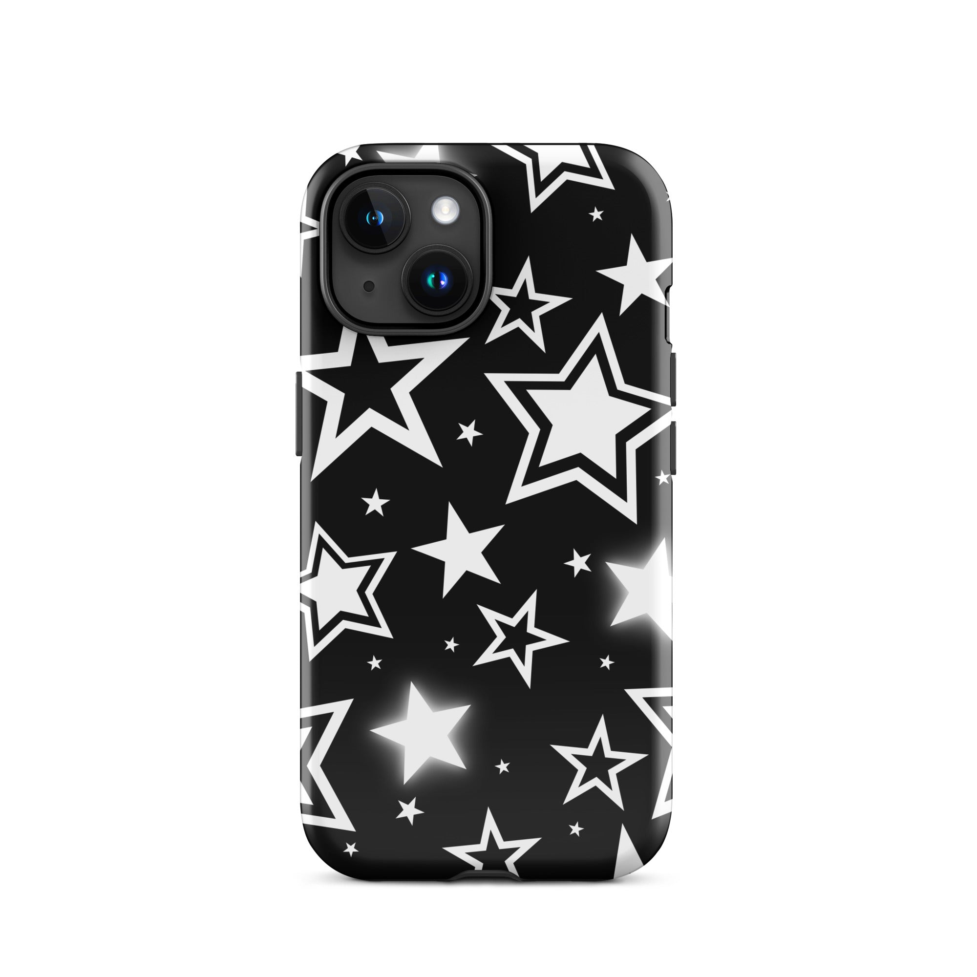 Black Stardust iPhone Case