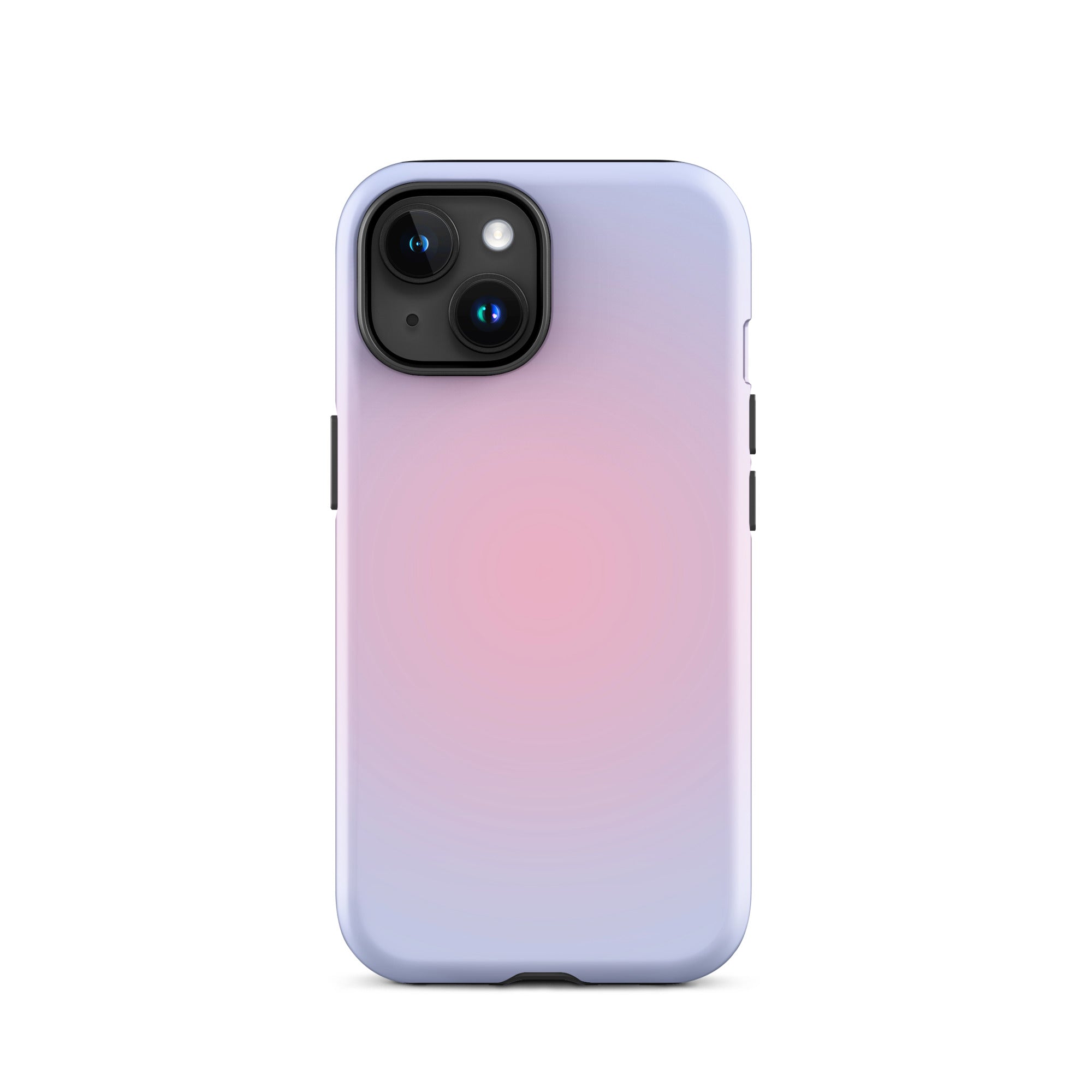 Pink and Blue Aura iPhone Case