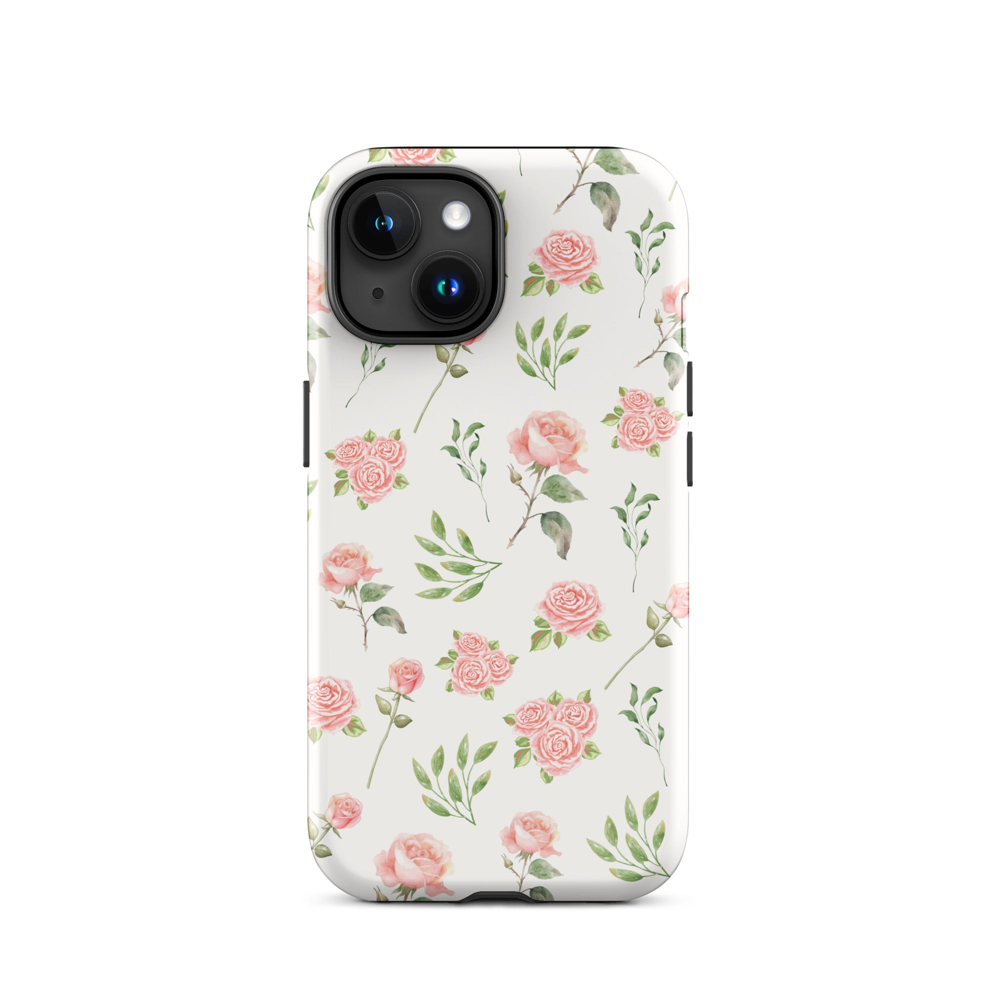 Pink Vintage Roses iPhone Case