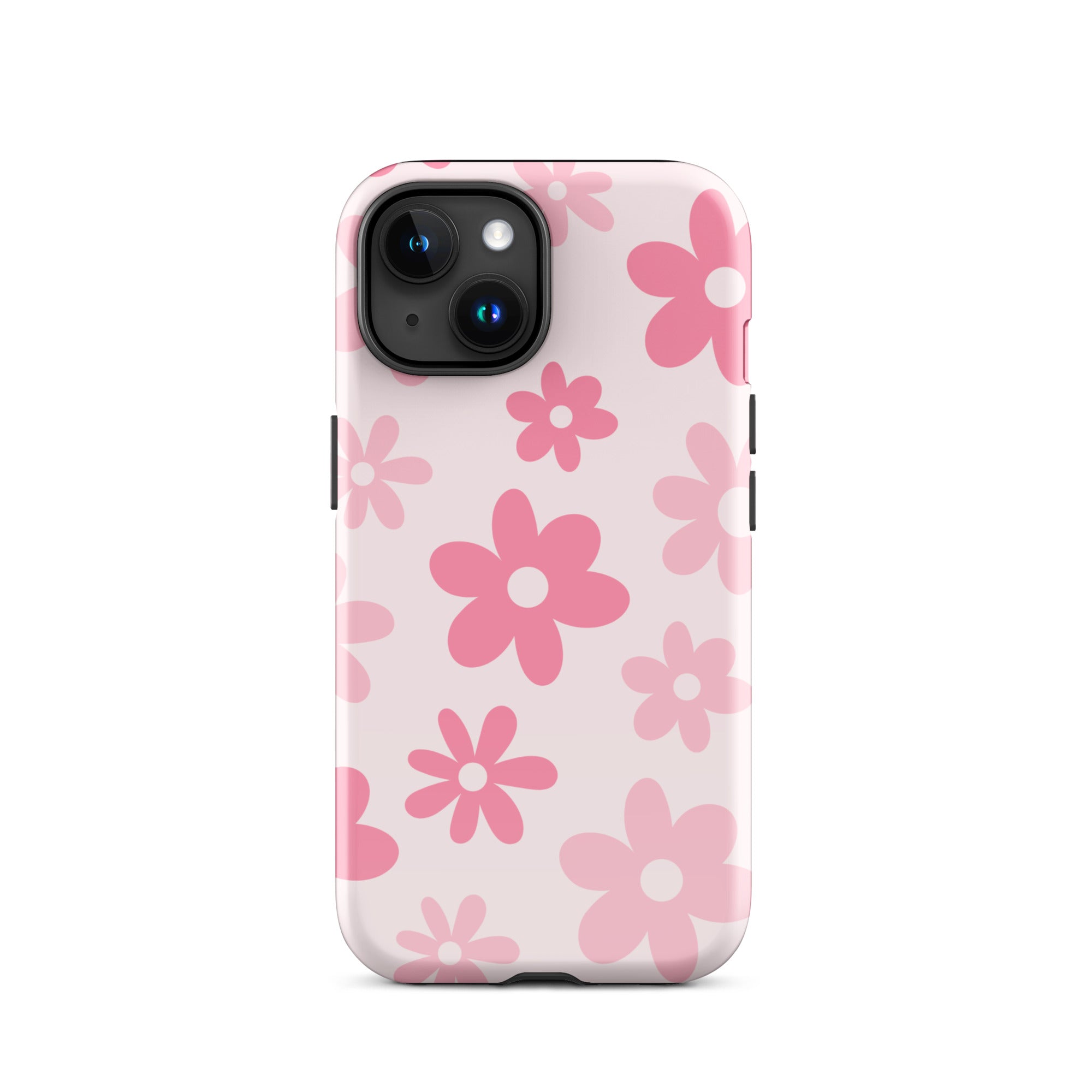 Pink Flower Power iPhone Case