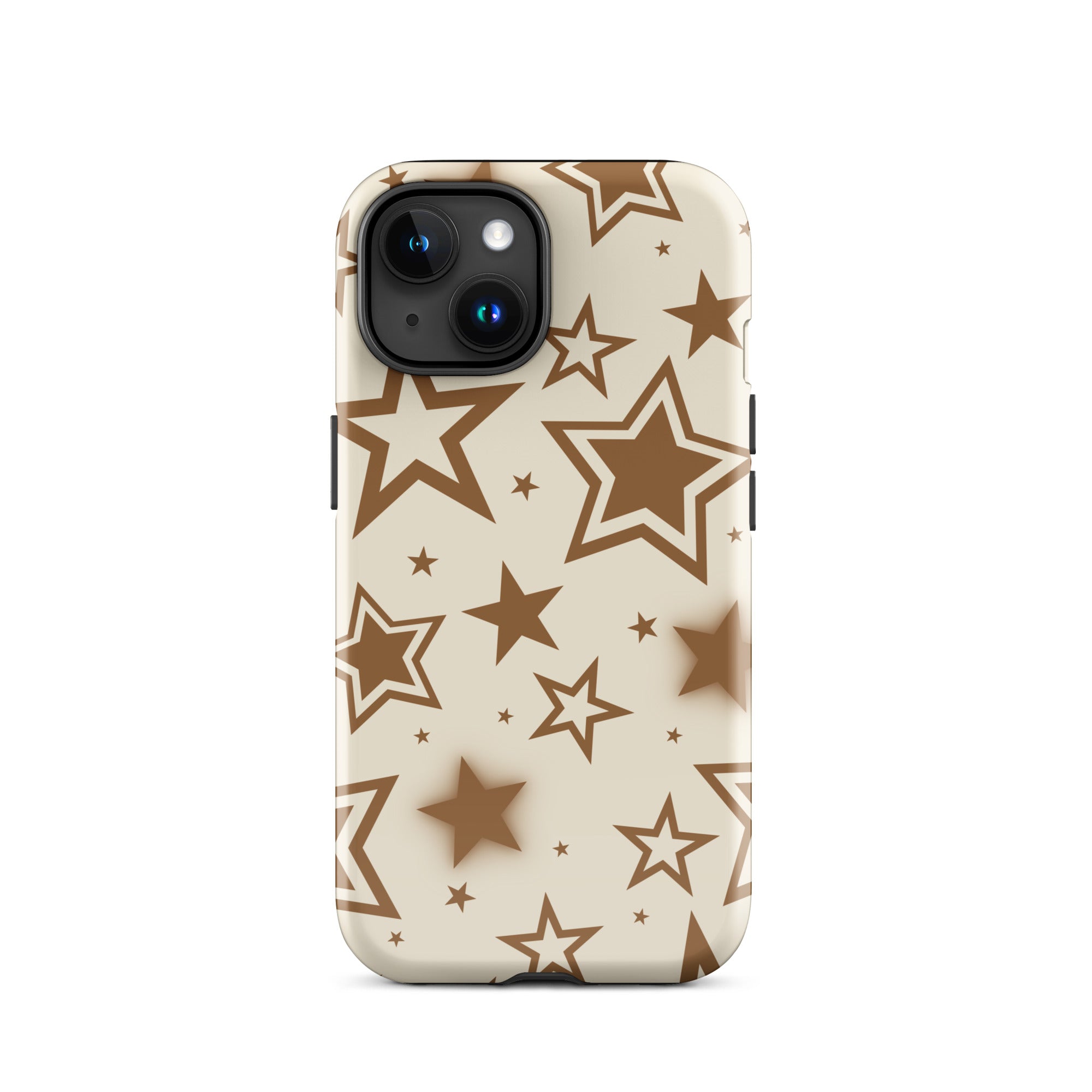 Brown Stardust iPhone Case