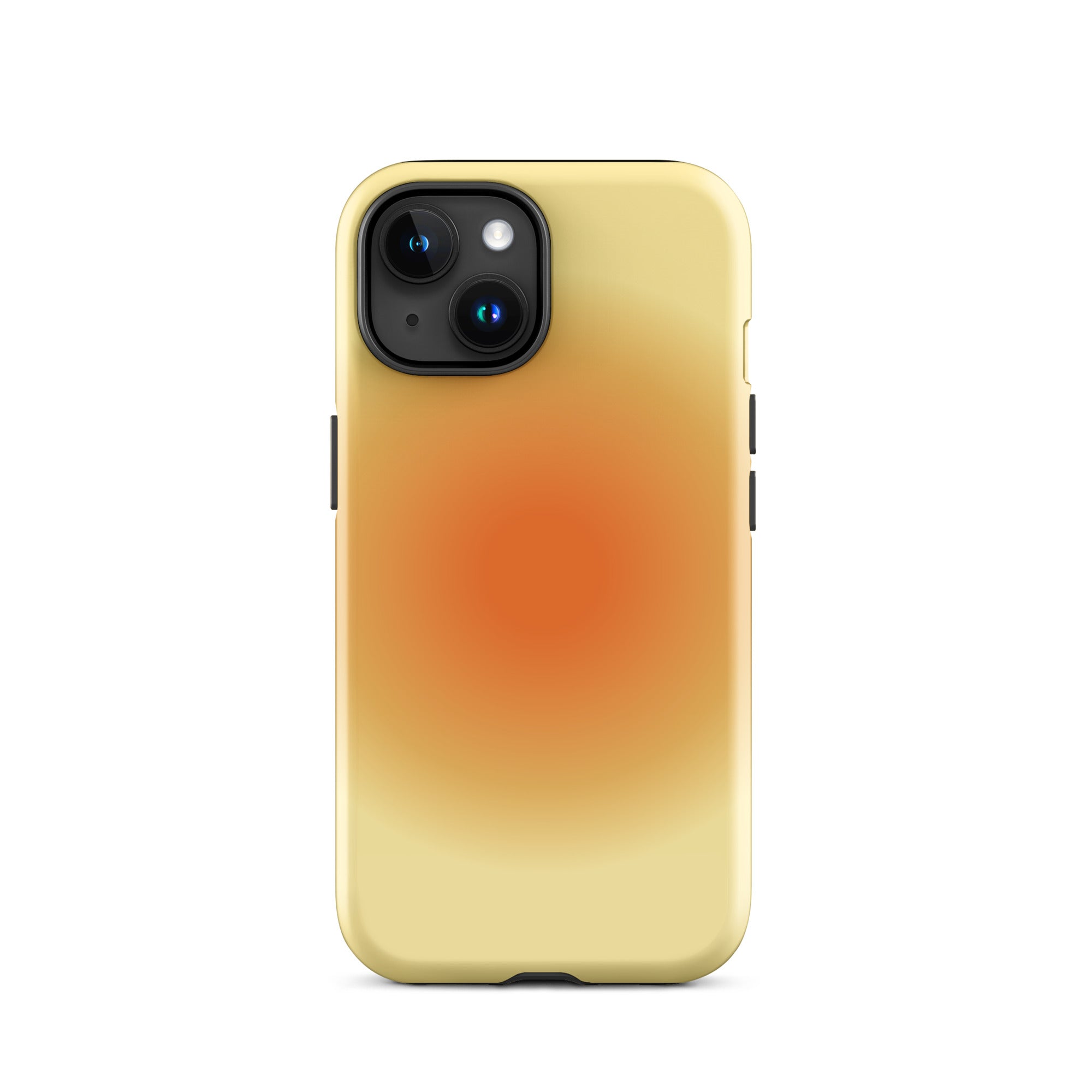 Orange Aura iPhone Case