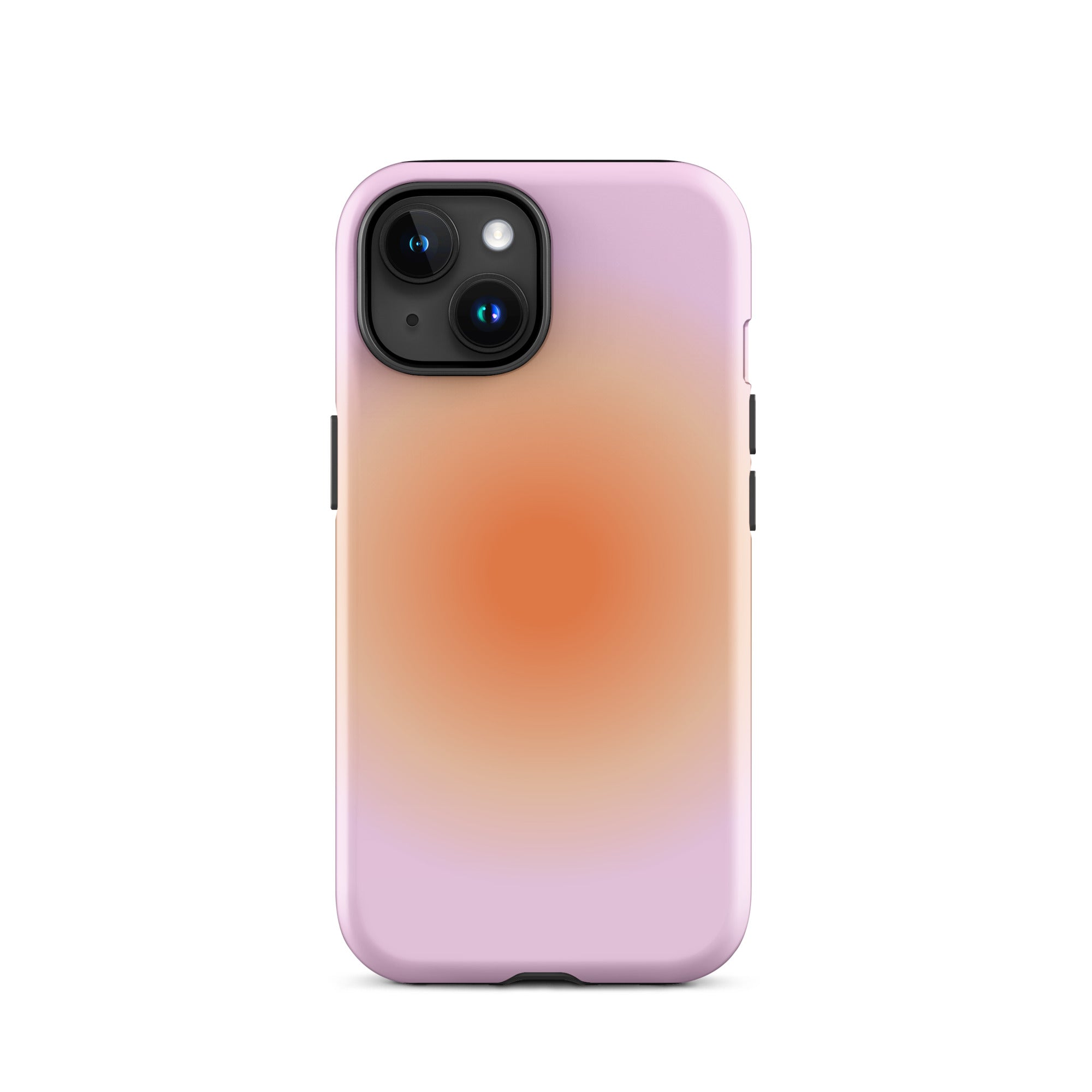 Orange & Purple Aura iPhone Case