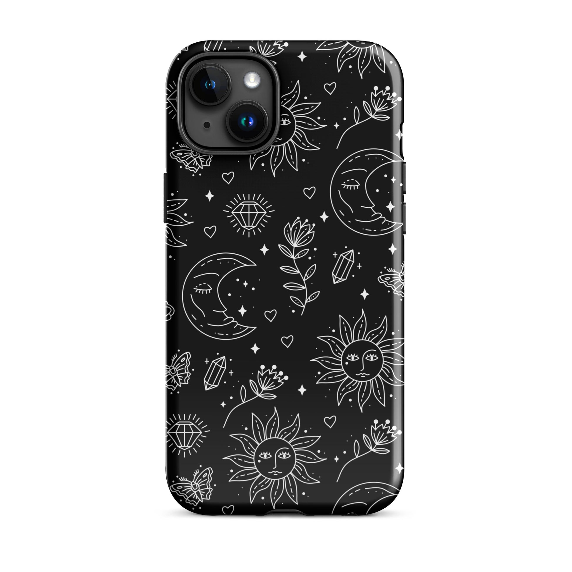 Celestial iPhone Case iPhone 15 Plus Glossy