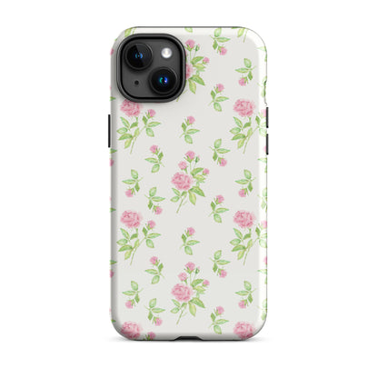 Vintage Roses iPhone Case iPhone 15 Plus Glossy