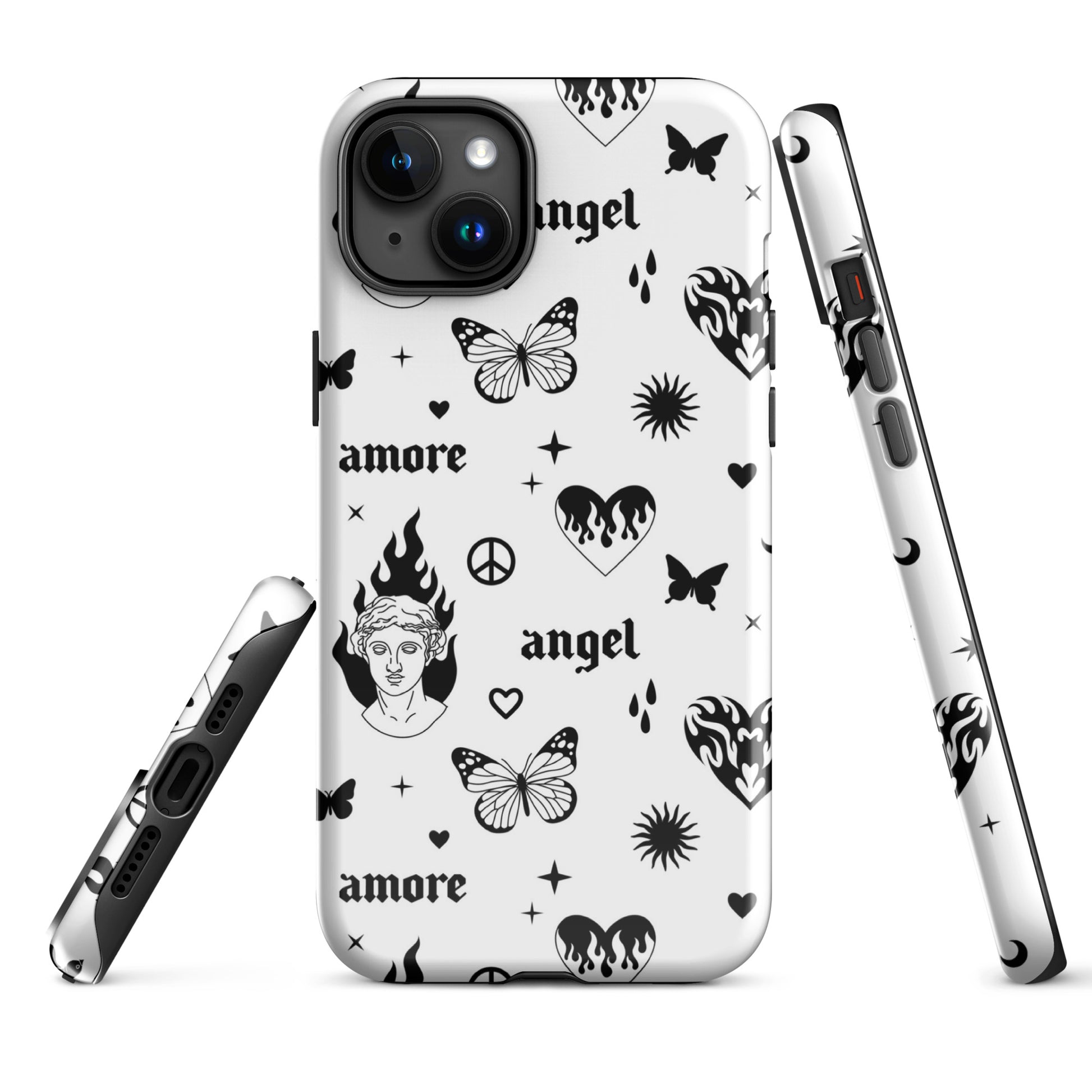 Y2K Angel Heart iPhone Case – Stella Cases Y2K Angel Heart iPhone Case – Stella Cases