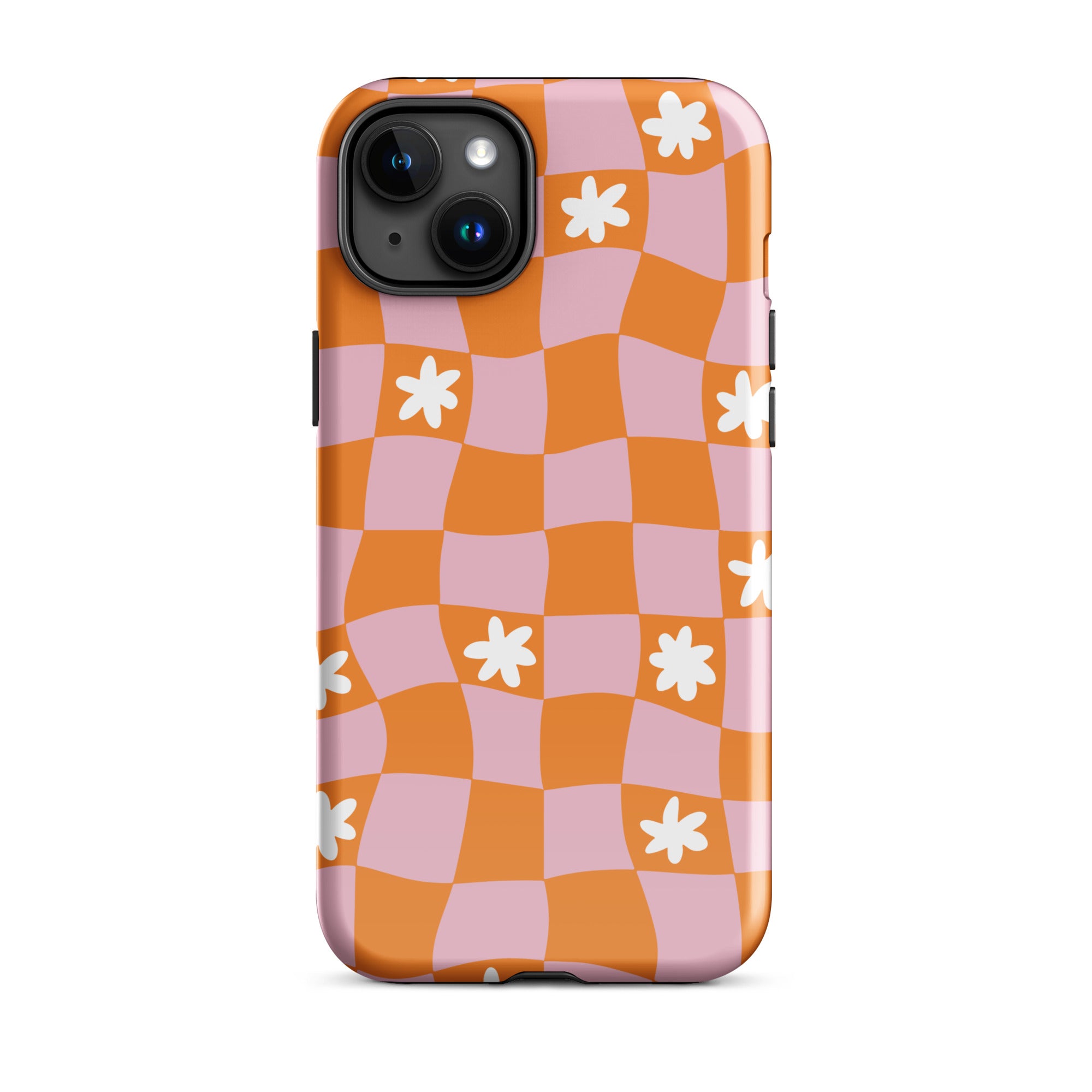 Groovy Check iPhone Case