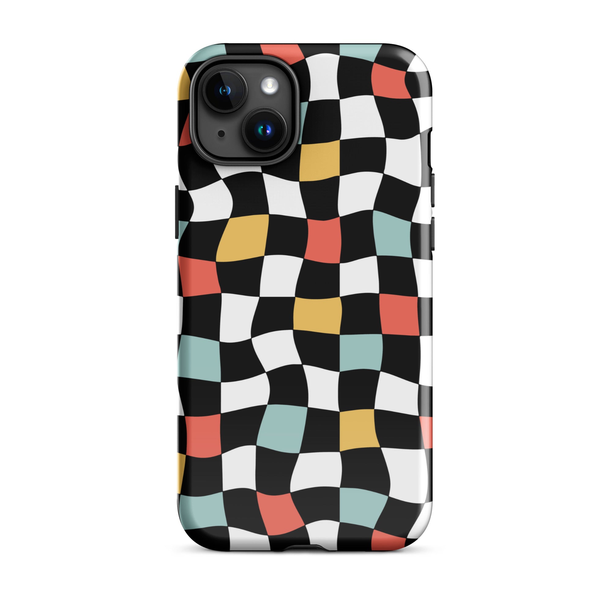 Retro Check iPhone Case