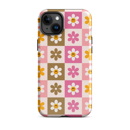 Smiley Flowers iPhone Case