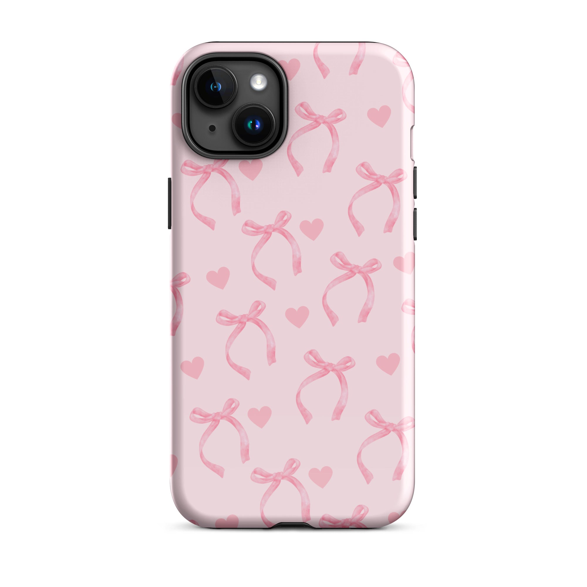 Bows & Hearts iPhone Case