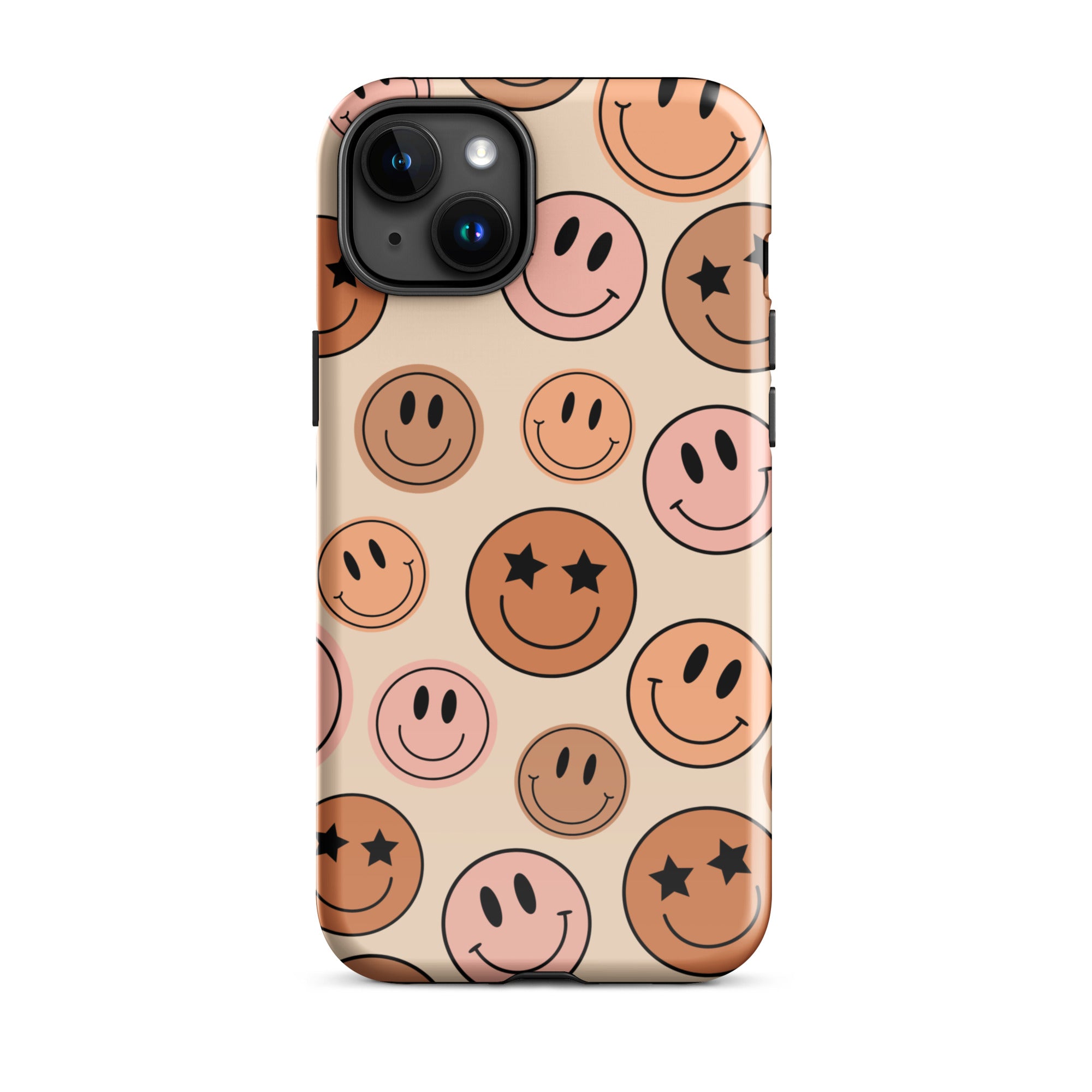 Boho Smiley Faces iPhone Case