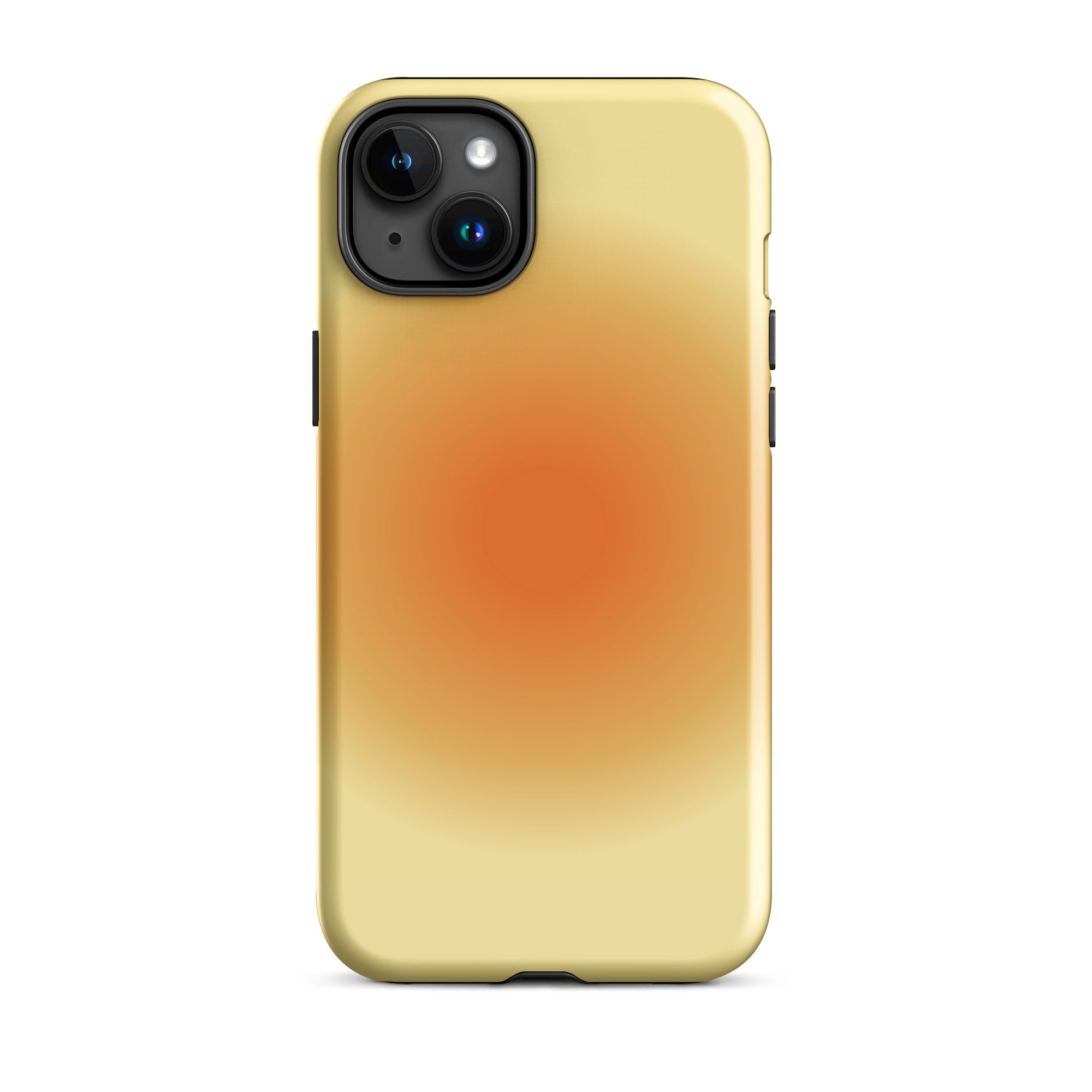 Orange Aura iPhone Case