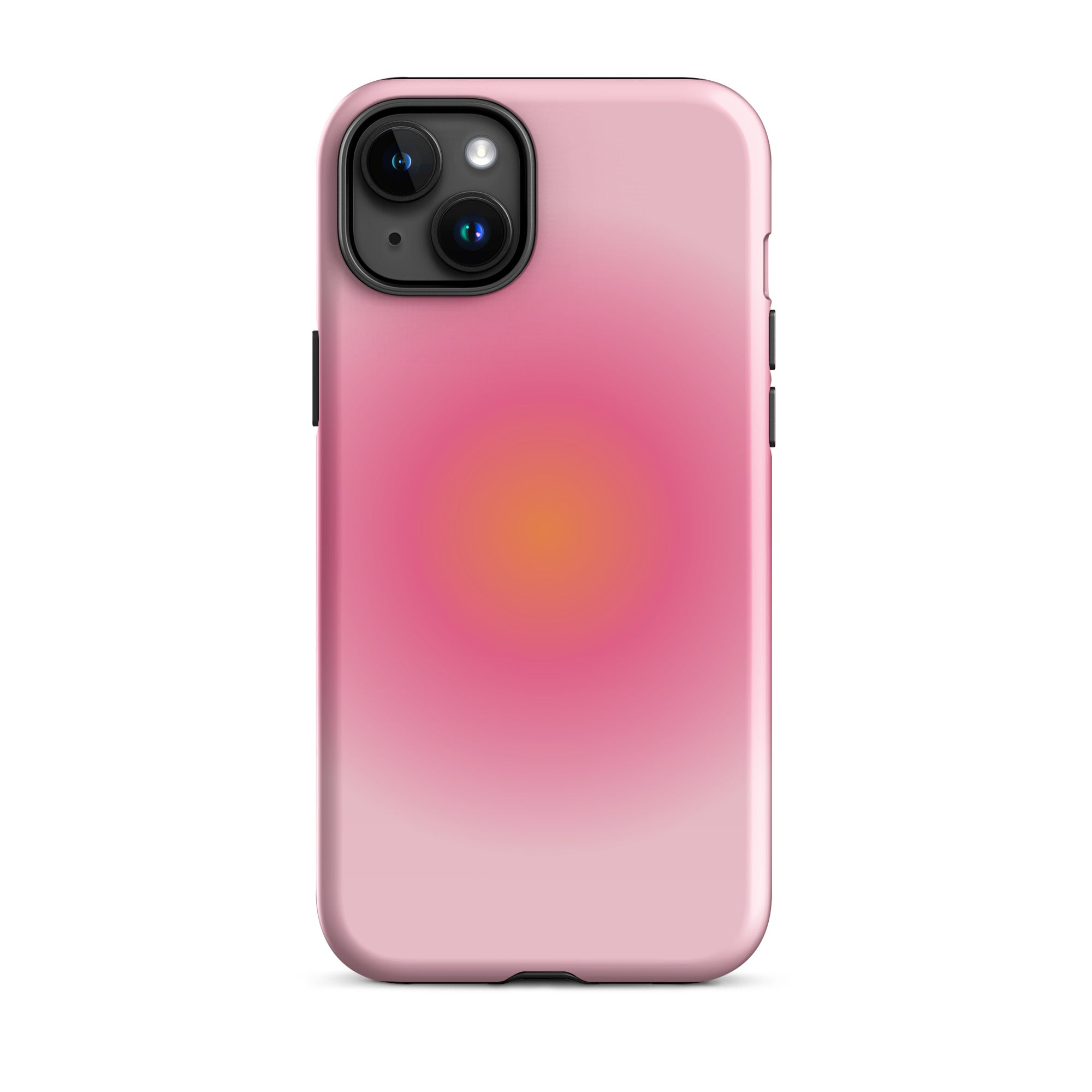 Pink Aura iPhone Case