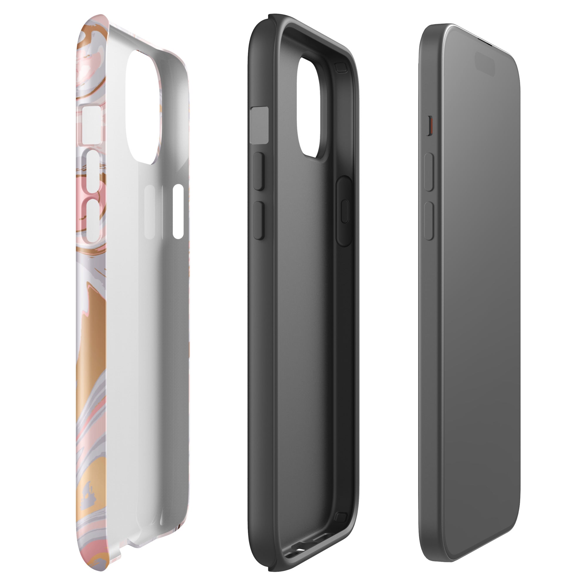 Rose Marble iPhone Case