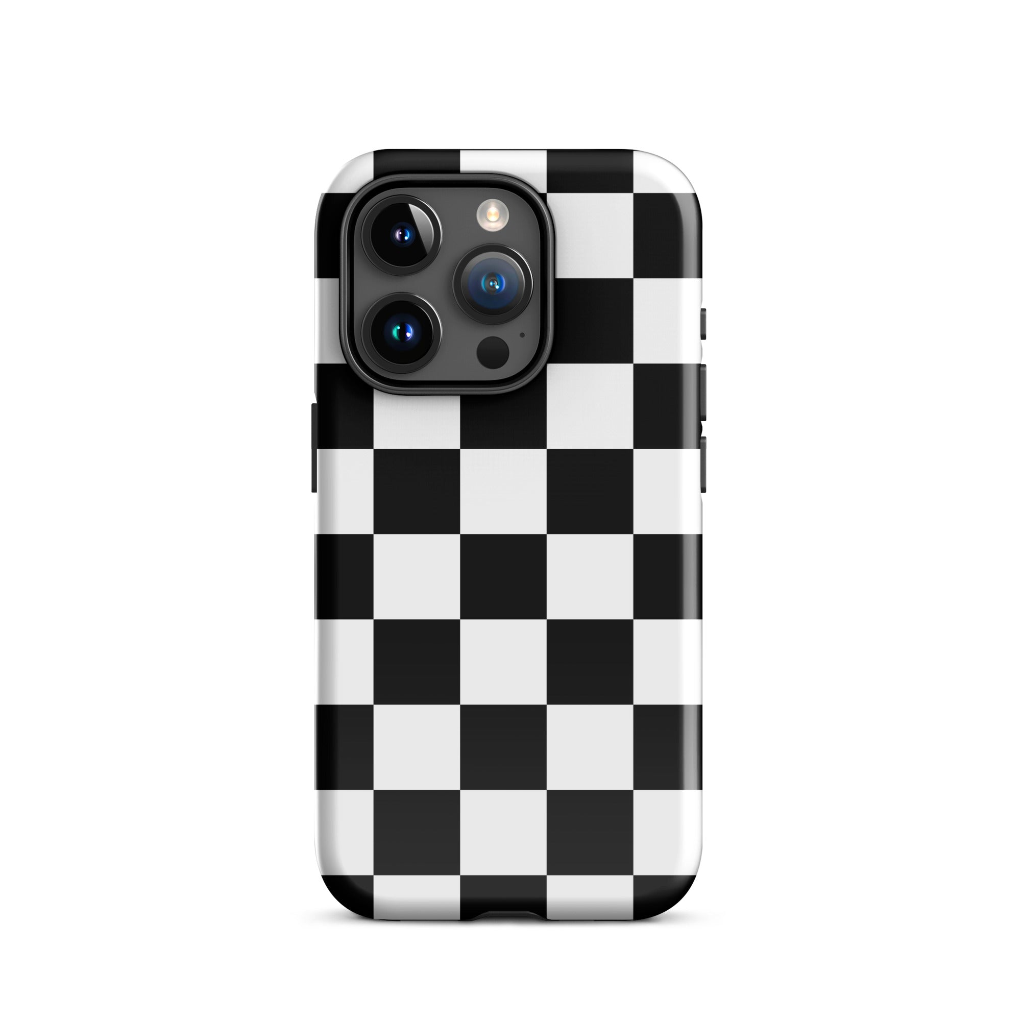Checkered iPhone Case iPhone 15 Pro Glossy