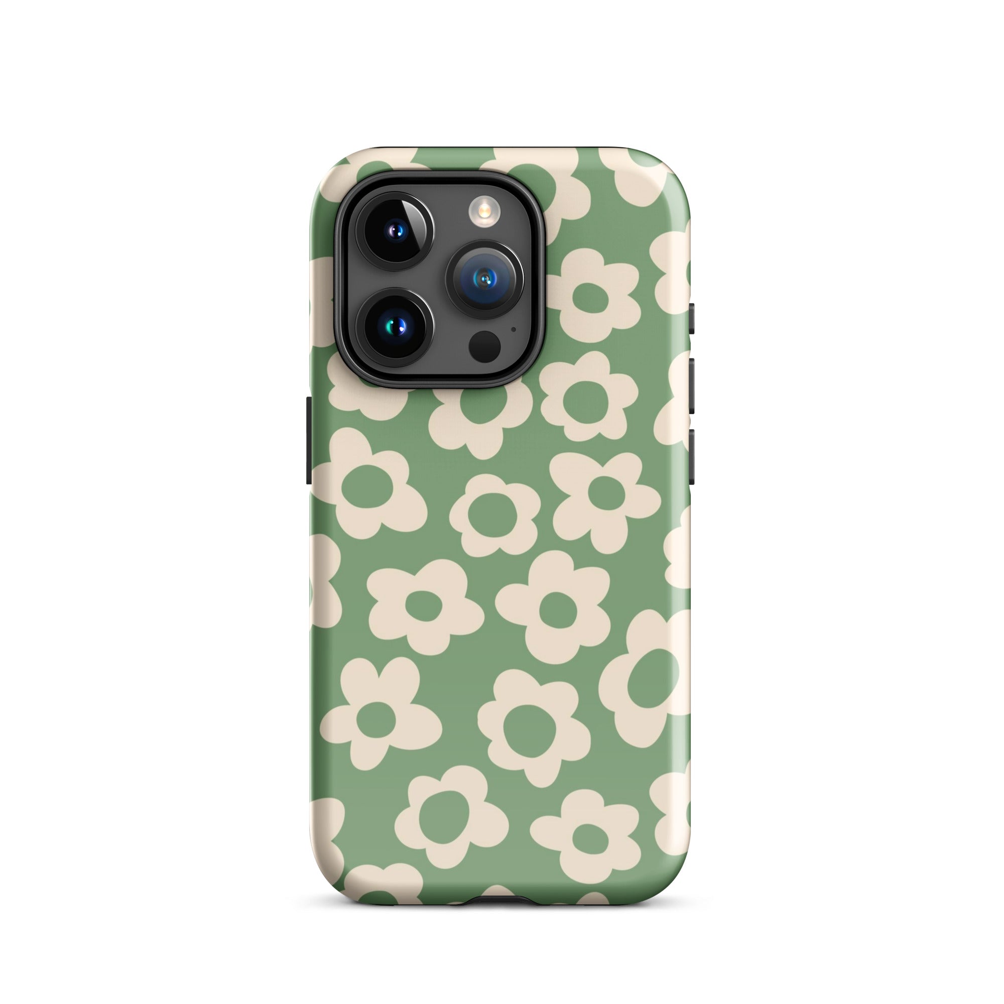 Green Las Flores iPhone Case iPhone 15 Pro Glossy