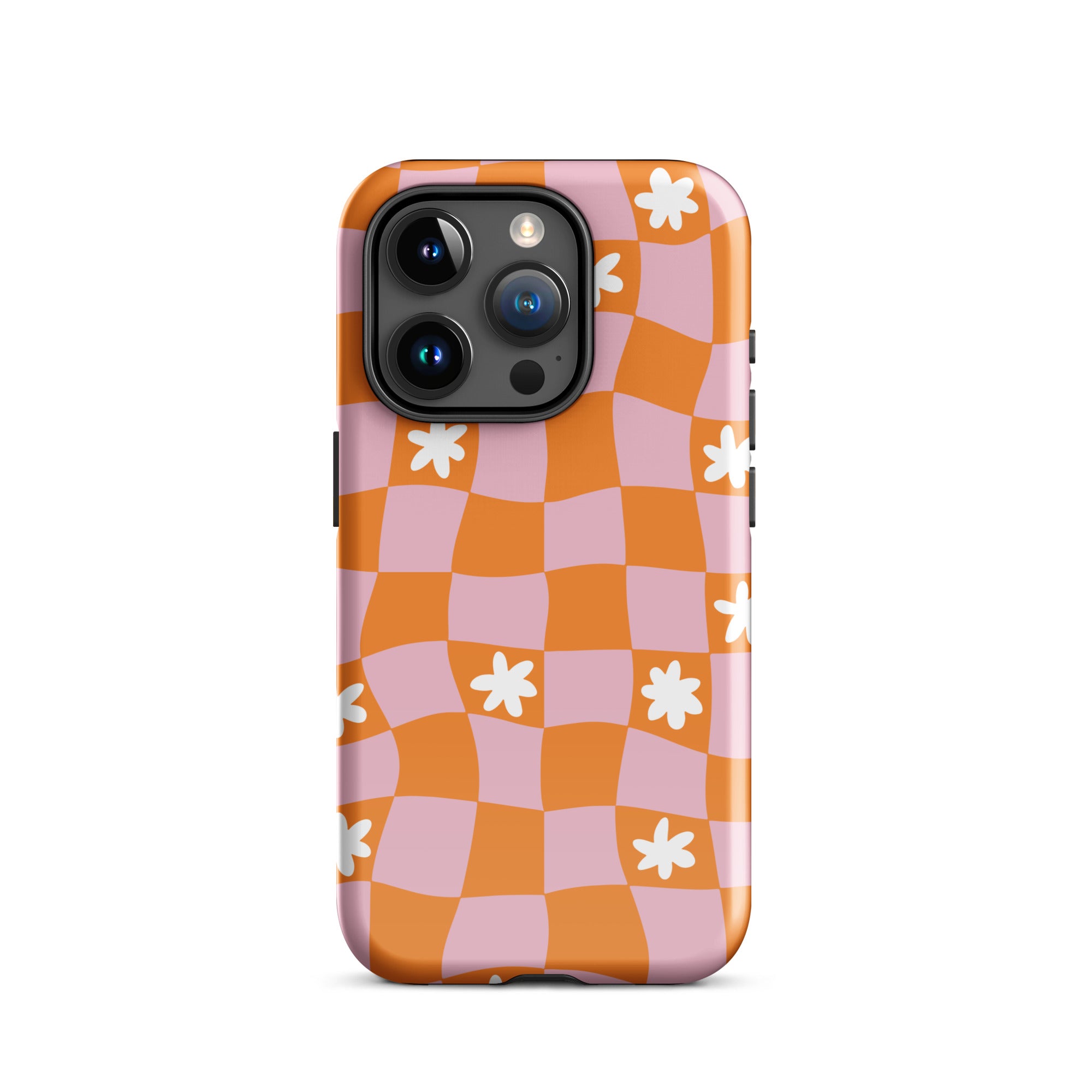 Groovy Check iPhone Case