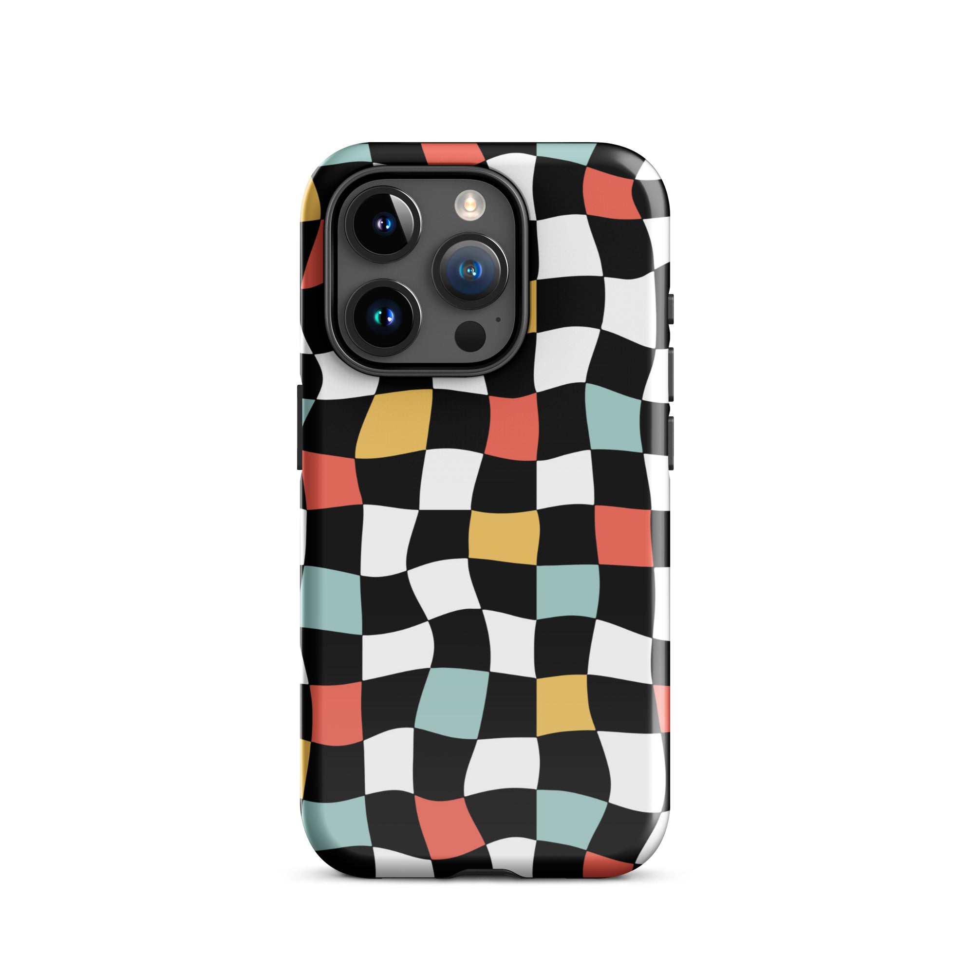Retro Check iPhone Case