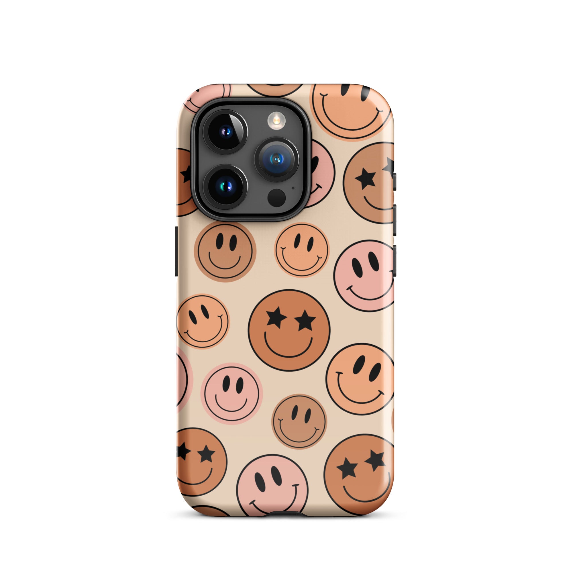 Boho Smiley Faces iPhone Case