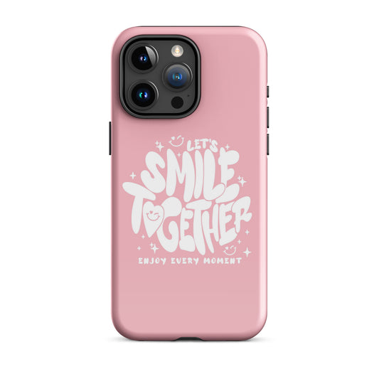 Smile Together iPhone Case iPhone 15 Pro Max Glossy