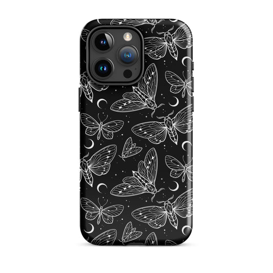 Moon Moth iPhone Case iPhone 15 Pro Max Glossy