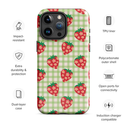 Strawberry Picnic iPhone Case
