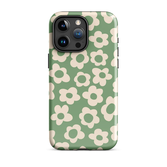 Green Las Flores iPhone Case iPhone 15 Pro Max Glossy