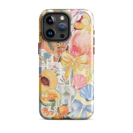cream phone case 1800-Busy-Rn in Cream Illustrated Phone Case