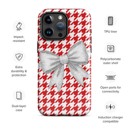 Holiday Bow iPhone Case