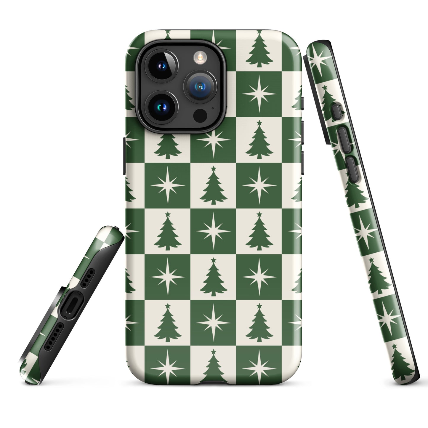 Evergreen Check iPhone Case