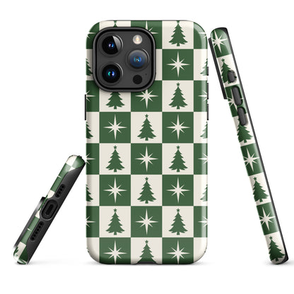 Evergreen Check iPhone Case