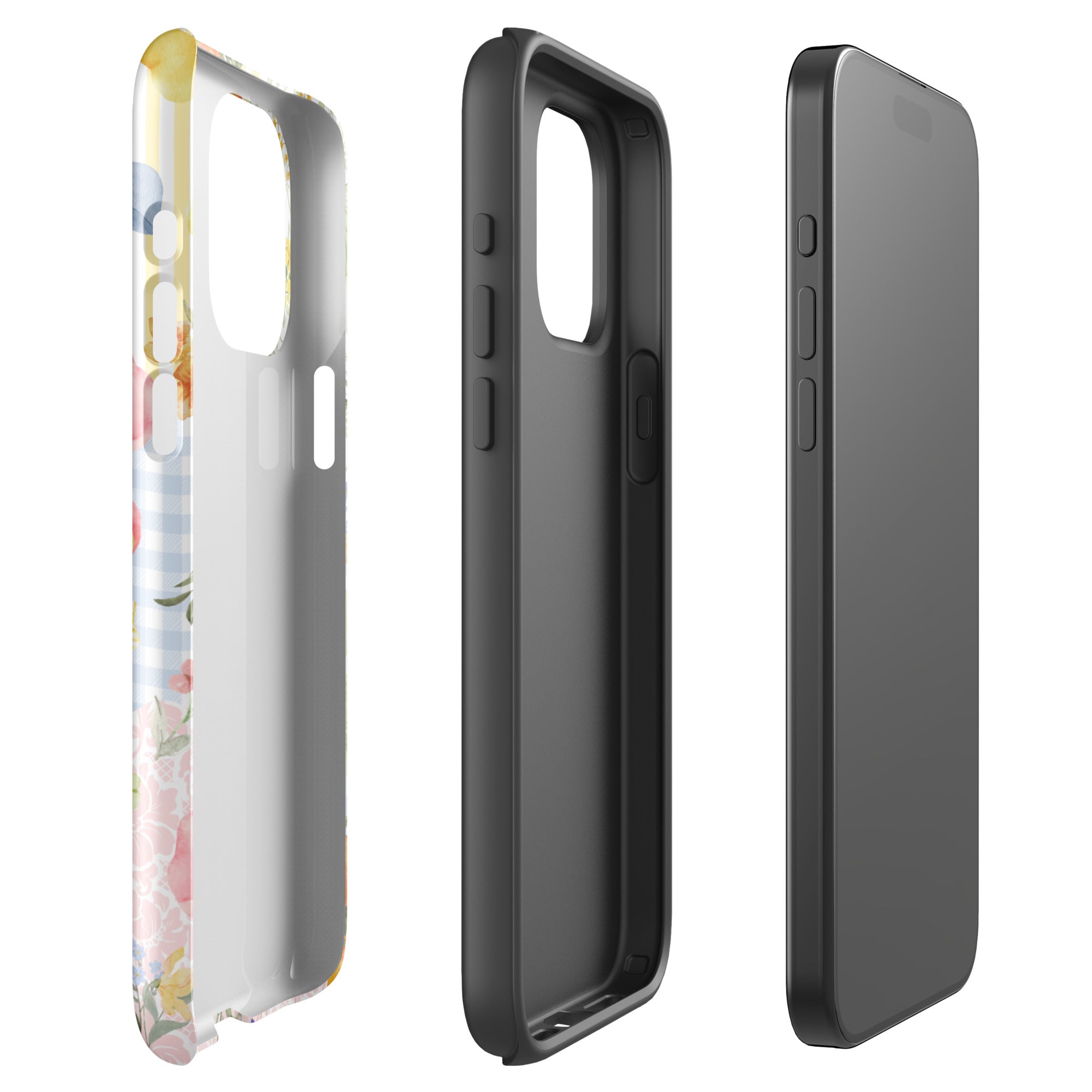 Garden Party Collage iPhone Case