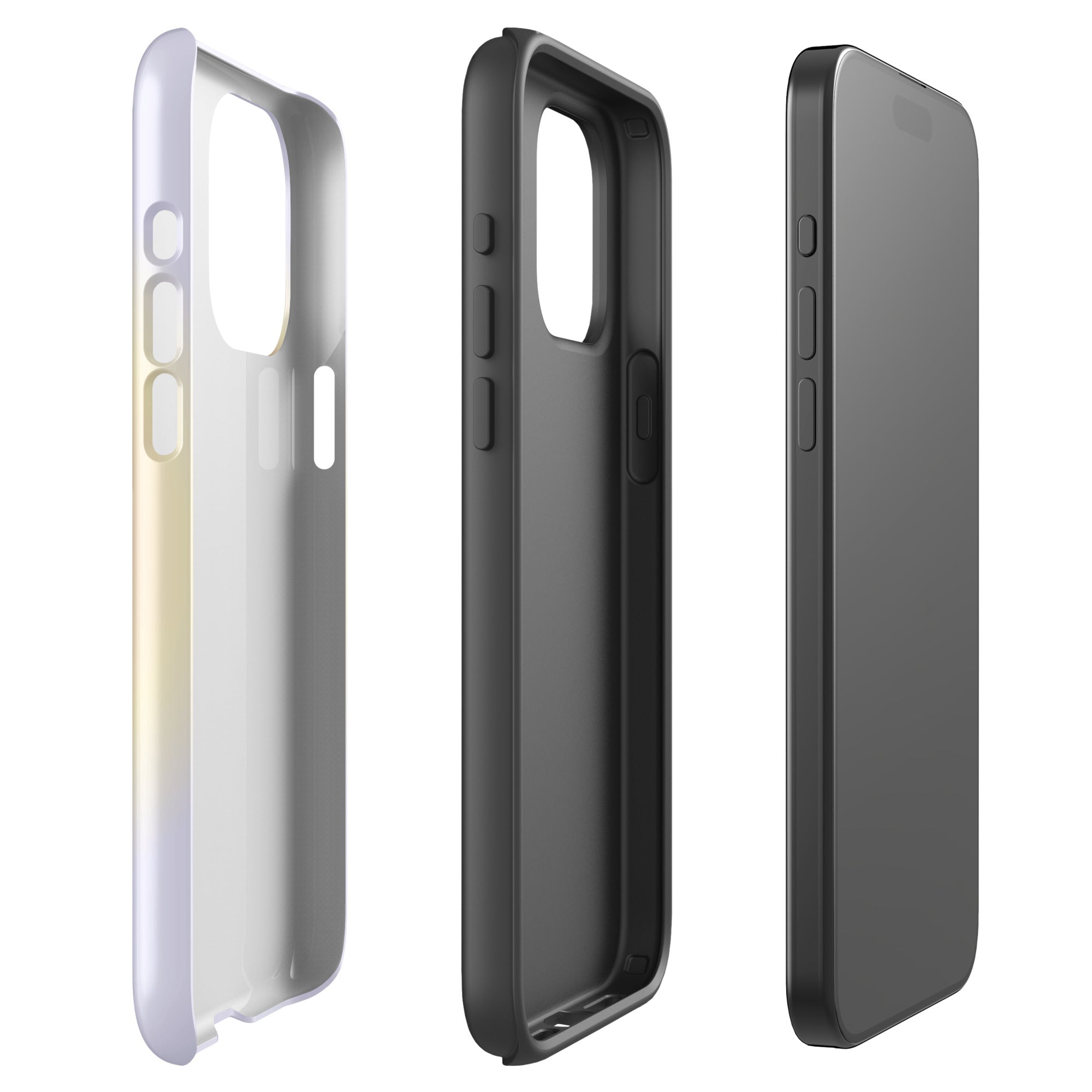 Lilac Aura iPhone Case