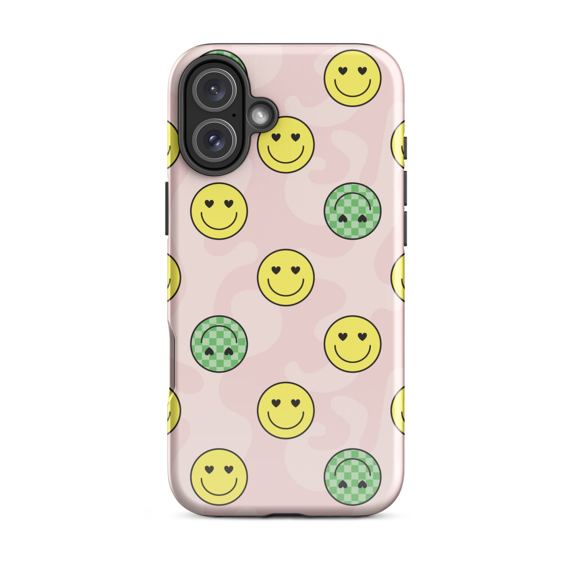 Preppy Smiley Faces iPhone Case – Stella Cases Preppy Smiley Faces iPhone Case – Stella Cases