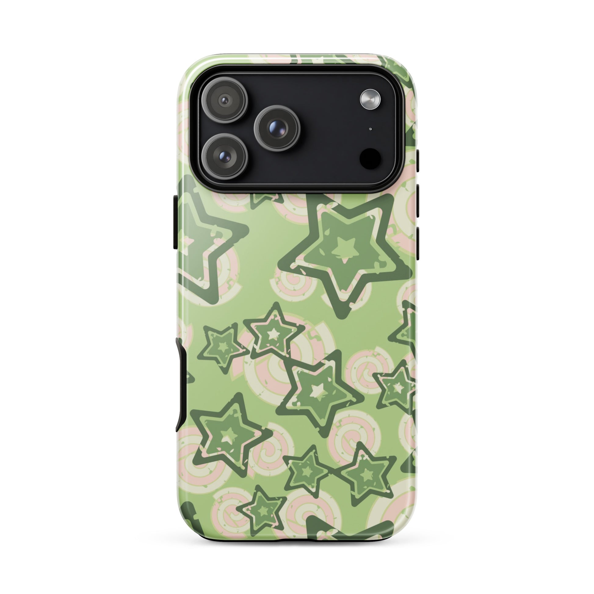 Y2K Green Star iPhone Case – Stella Cases Y2K Green Star iPhone Case – Stella Cases